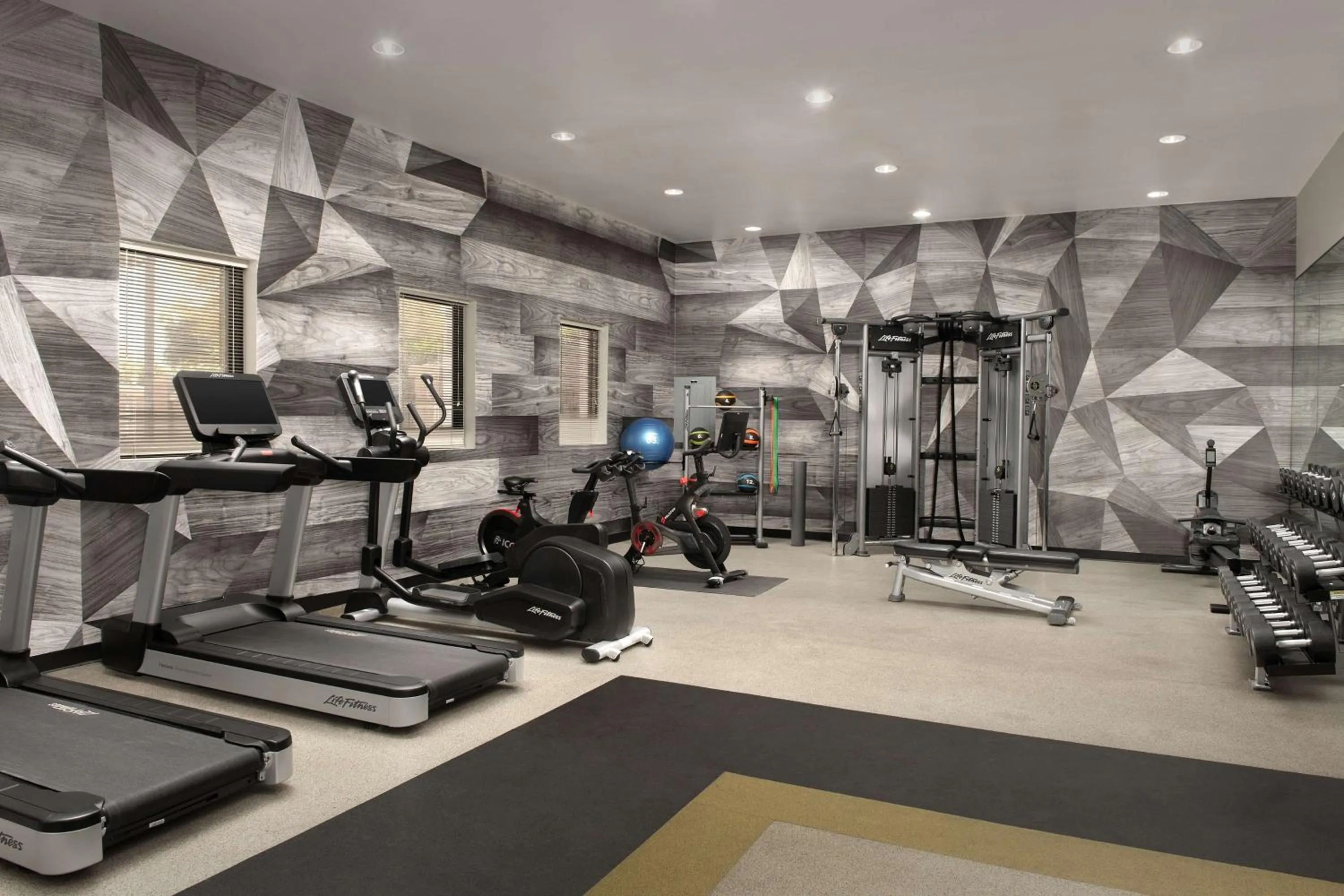 Fitness centre/facilities in Hilton Phoenix Chandler