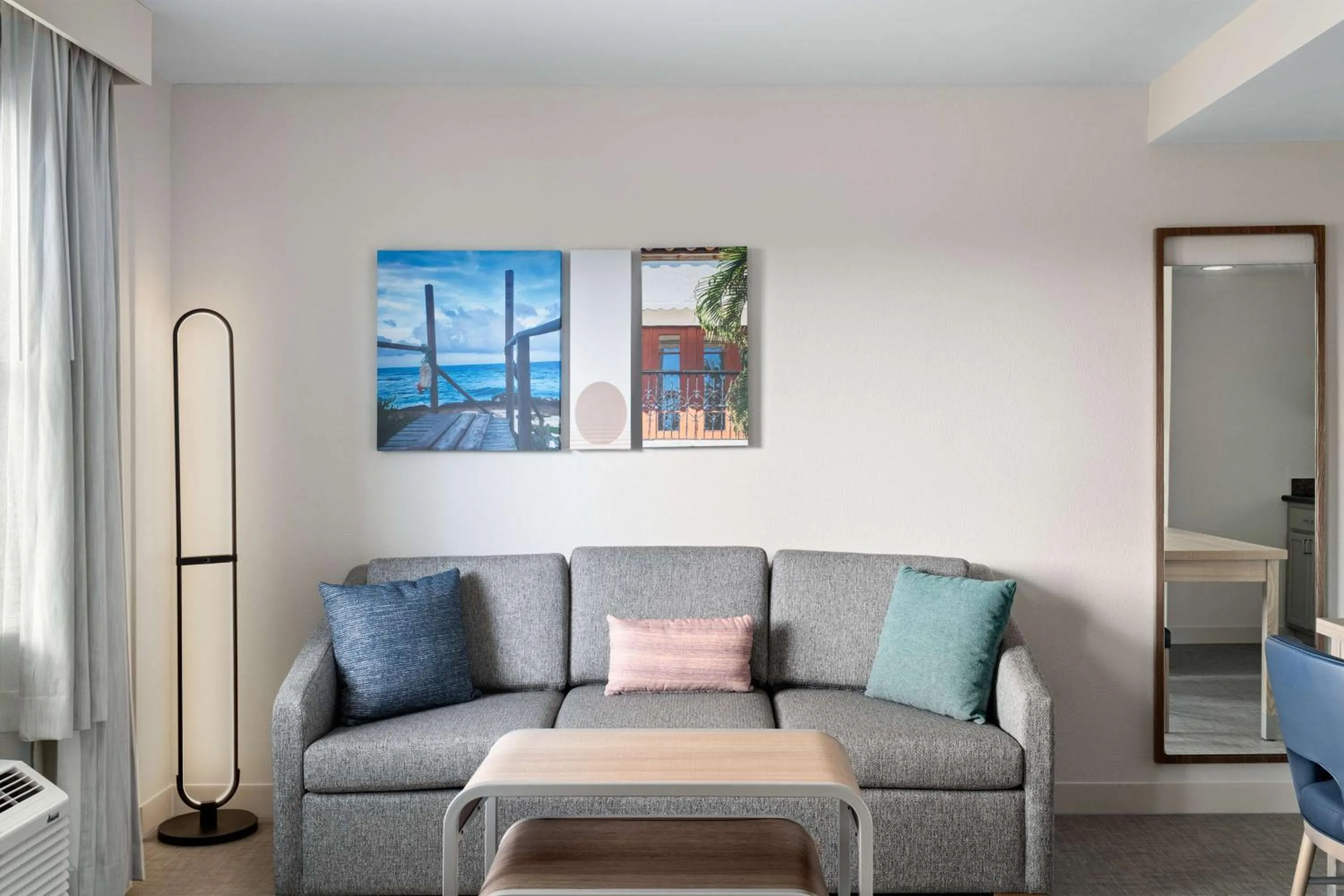 Living room in Homewood Suites by Hilton West Palm Beach