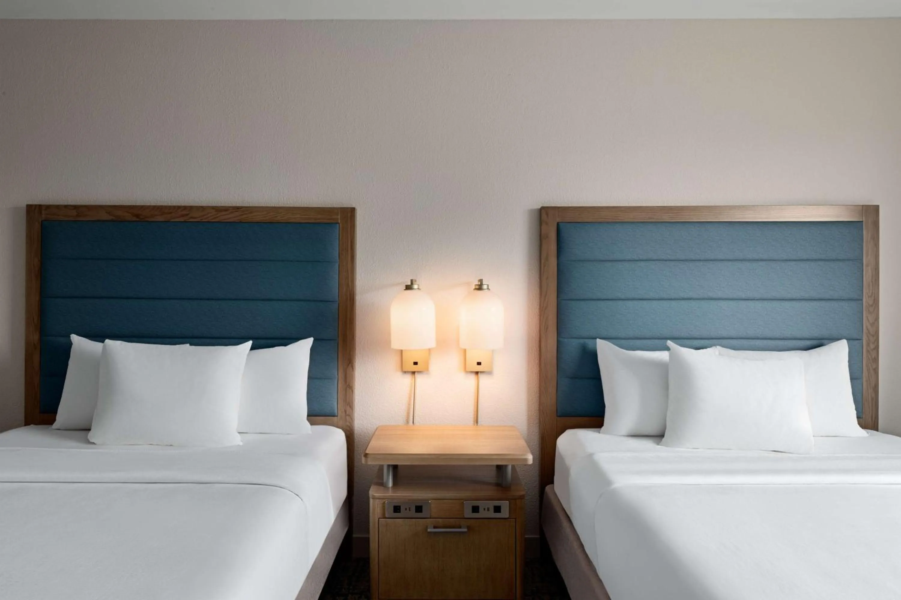 Bed in Homewood Suites by Hilton West Palm Beach