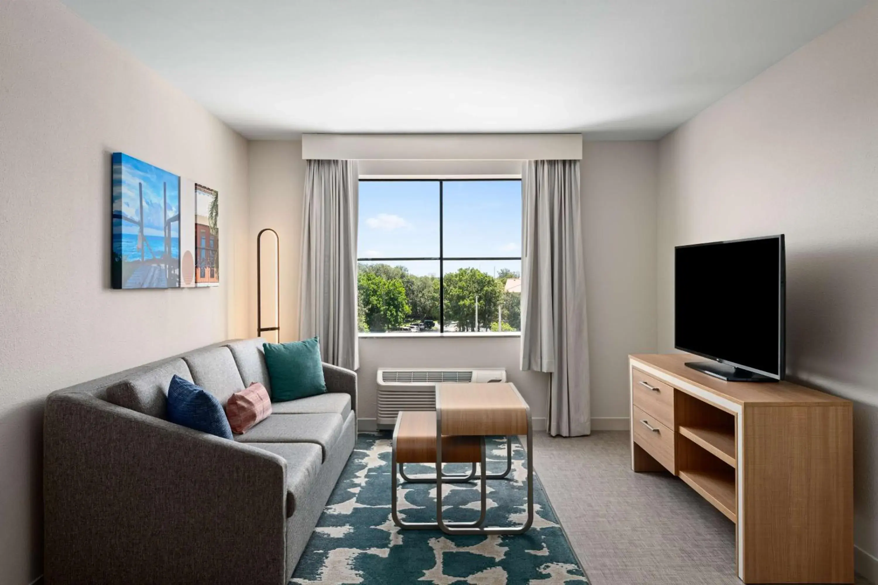 Living room in Homewood Suites by Hilton West Palm Beach Living room in Homewood Suites by Hilton West Palm Beach