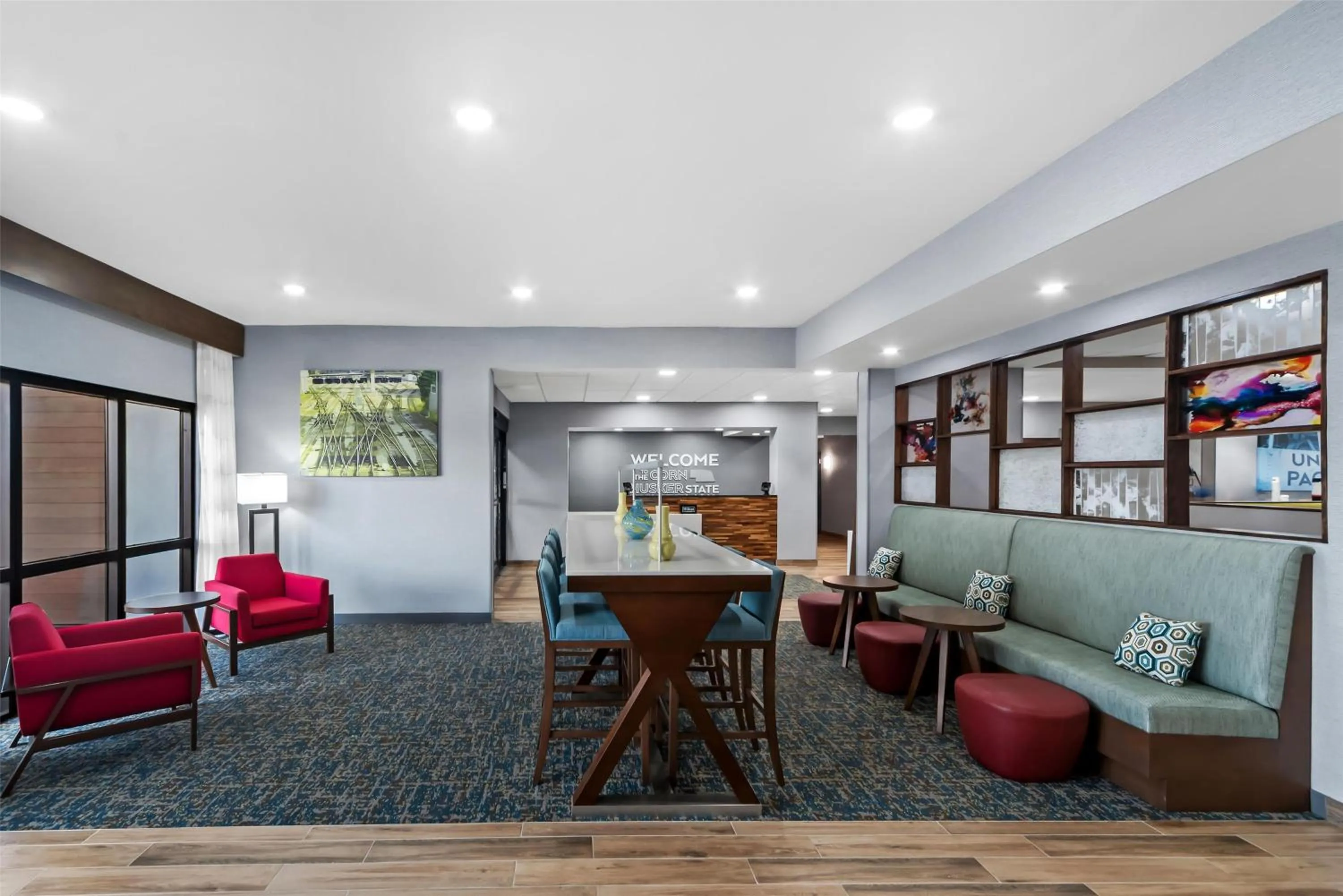 Lobby or reception in Hampton by Hilton - North Platte