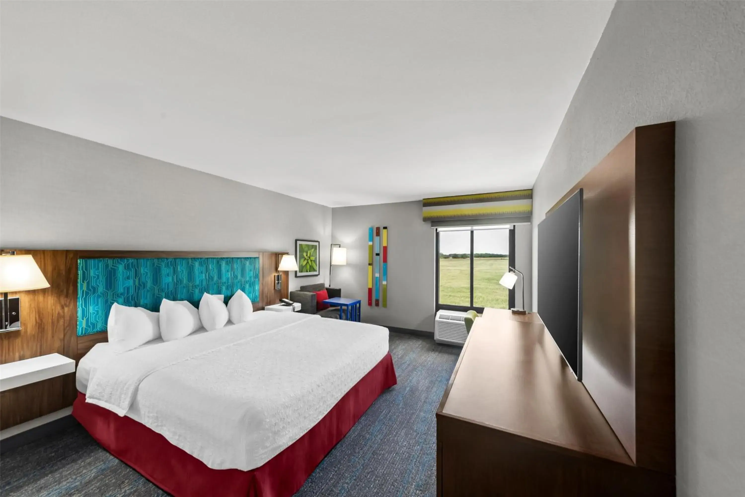 Bed in Hampton by Hilton - North Platte Bed in Hampton by Hilton - North Platte