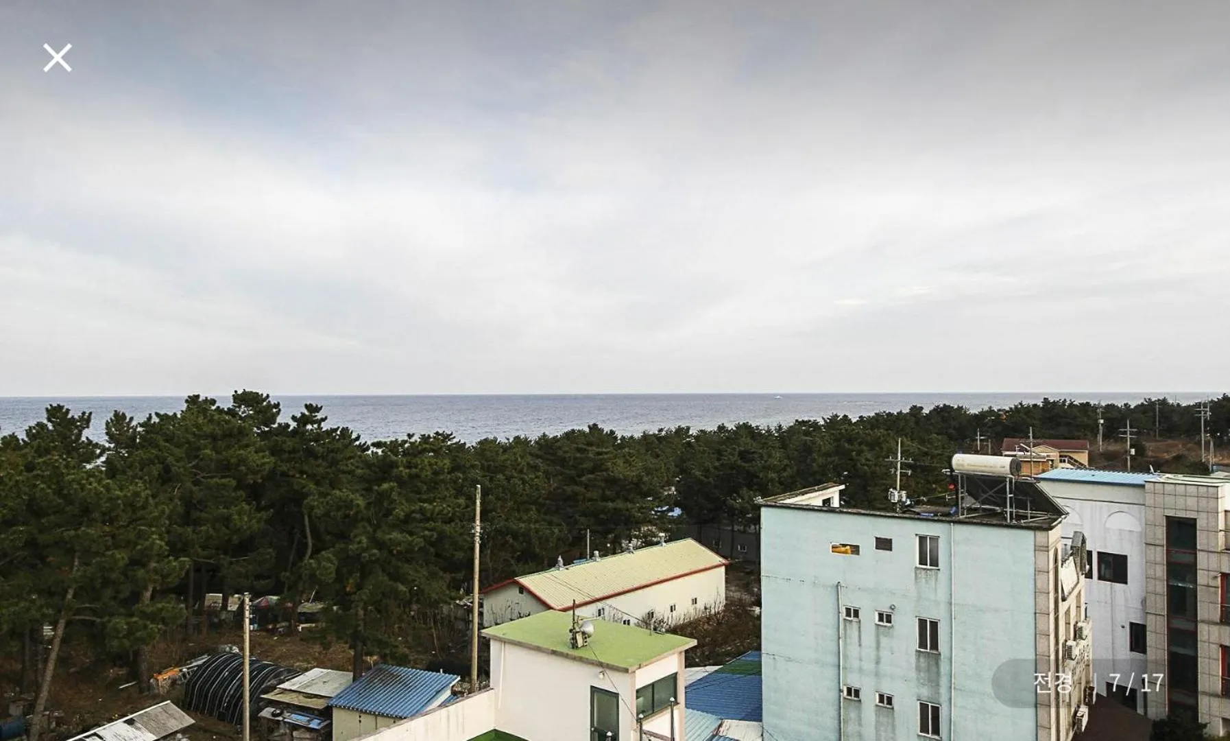 Sea view in Seolhwa Motel
