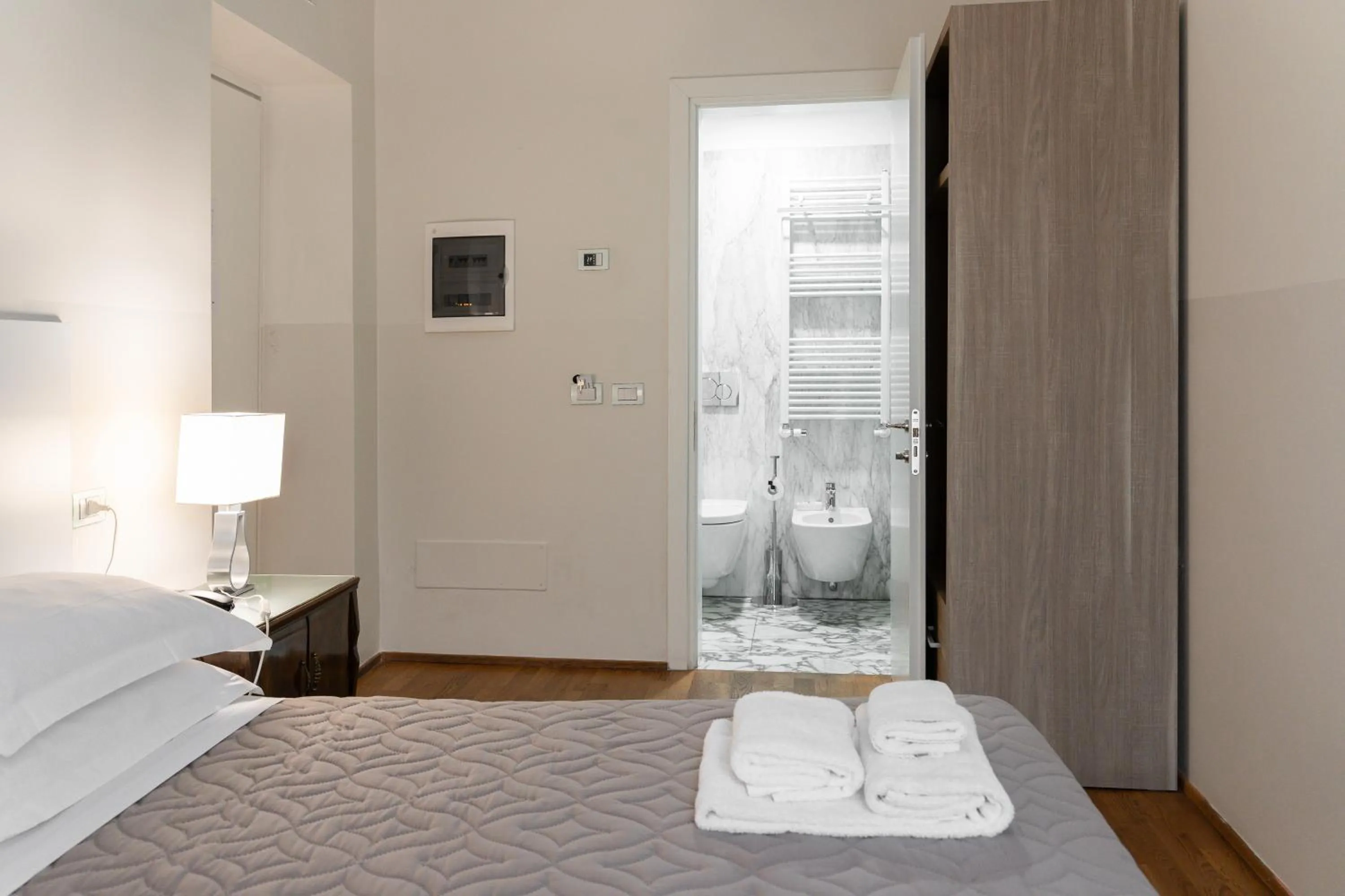 Bed in Hotel la Scala