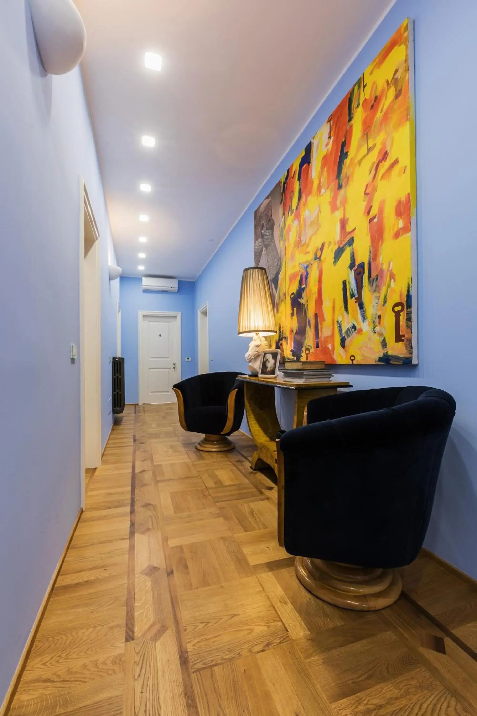 Lobby or reception in Hotel la Scala Lobby or reception in Hotel la Scala