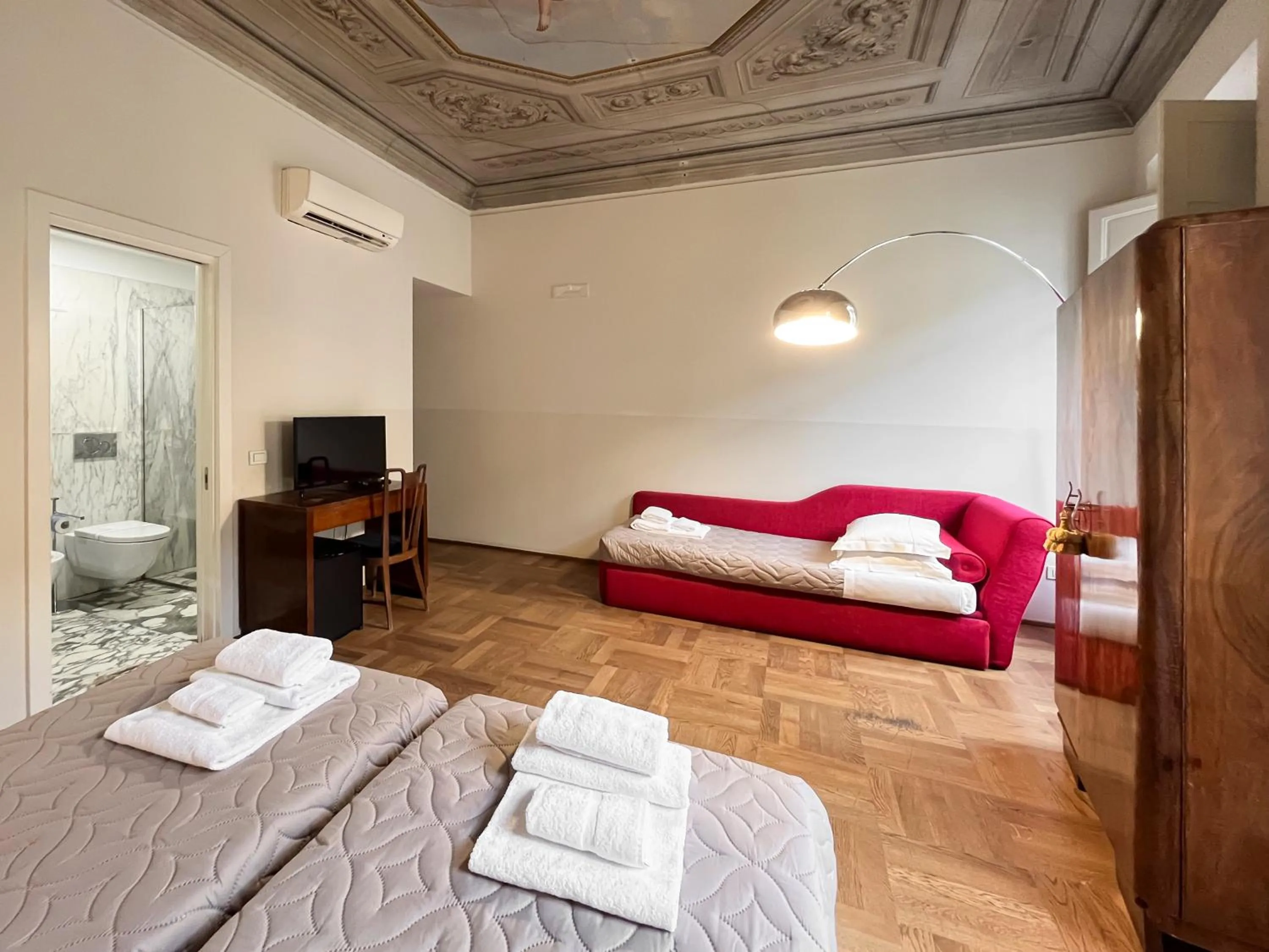 Bed in Hotel la Scala