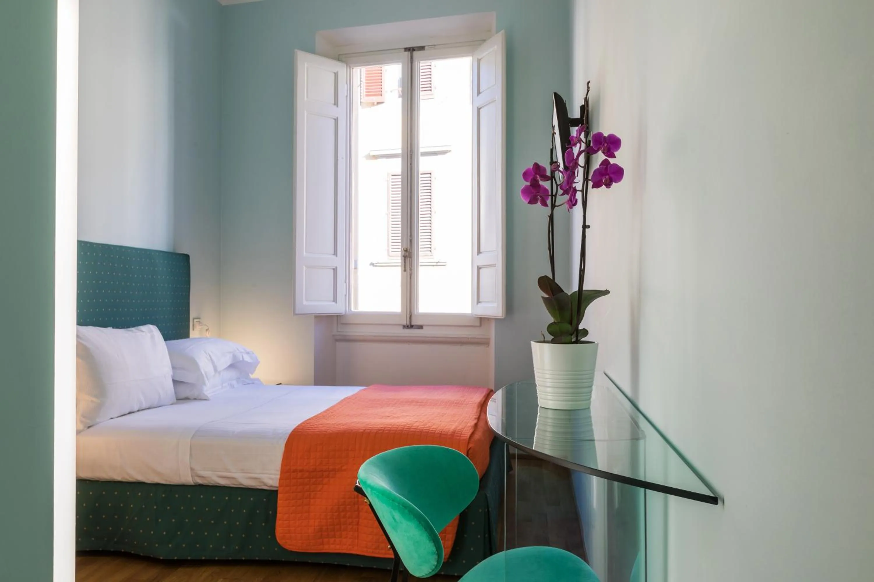 Bed in Hotel la Scala