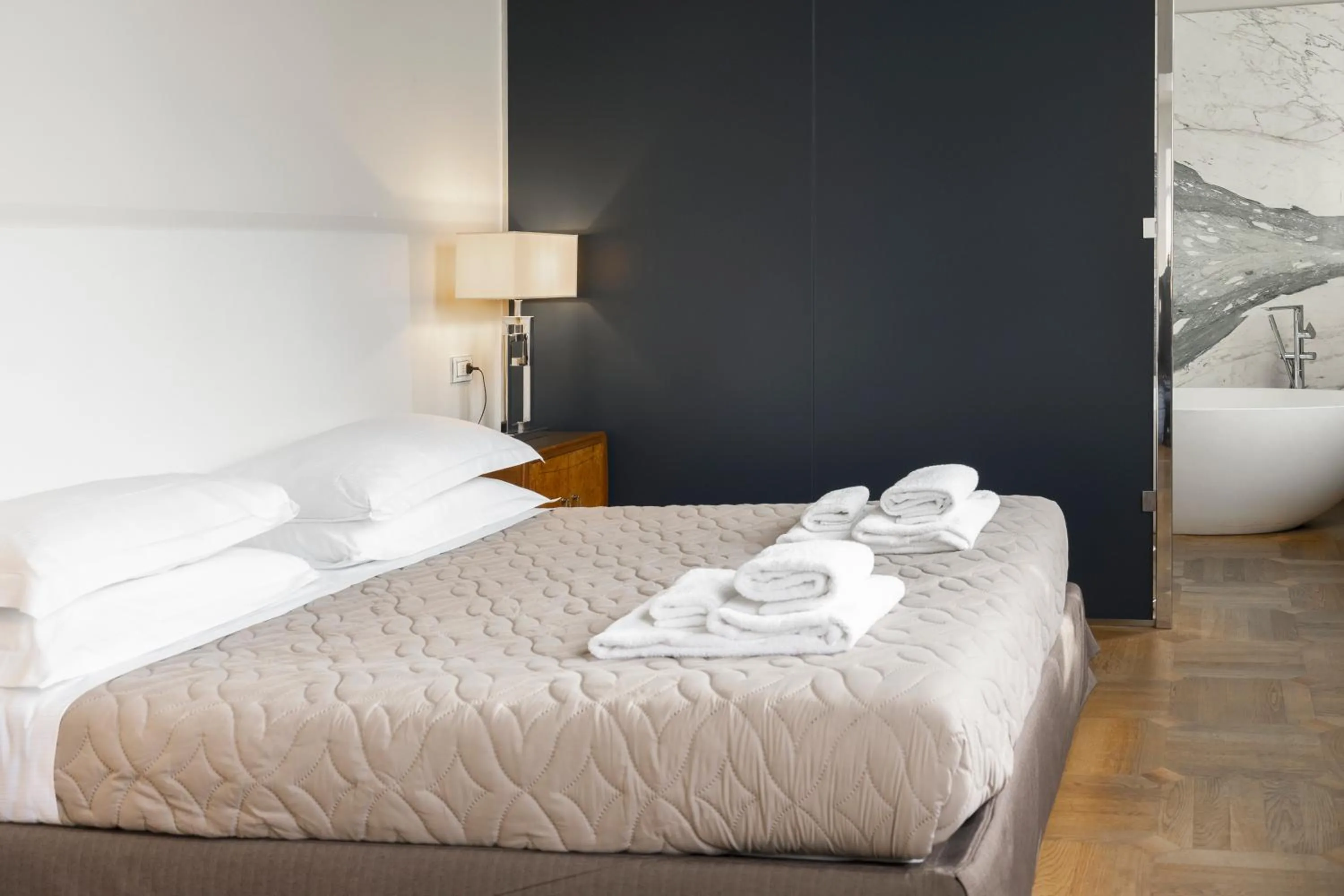 Bed in Hotel la Scala