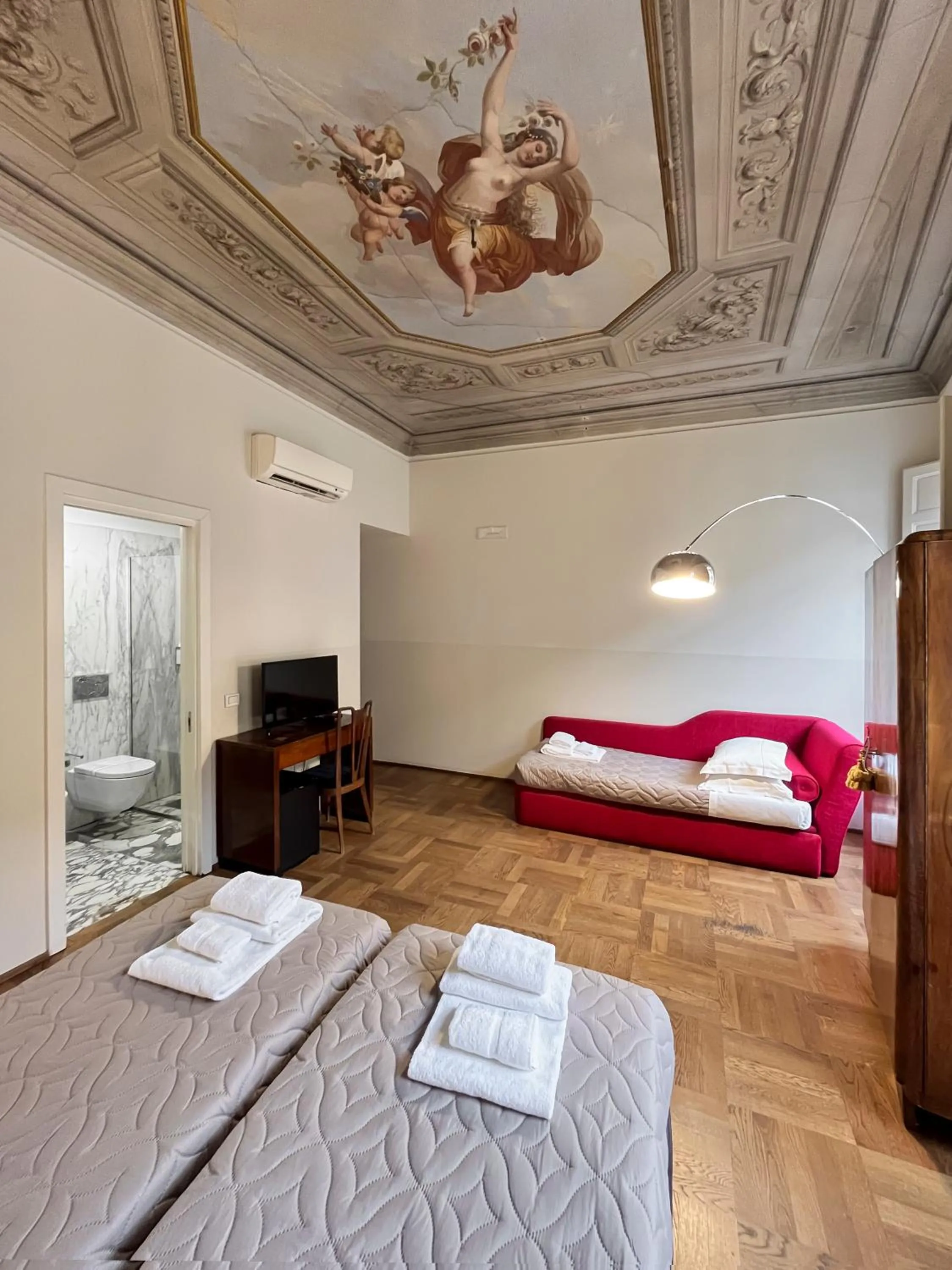 Bed in Hotel la Scala