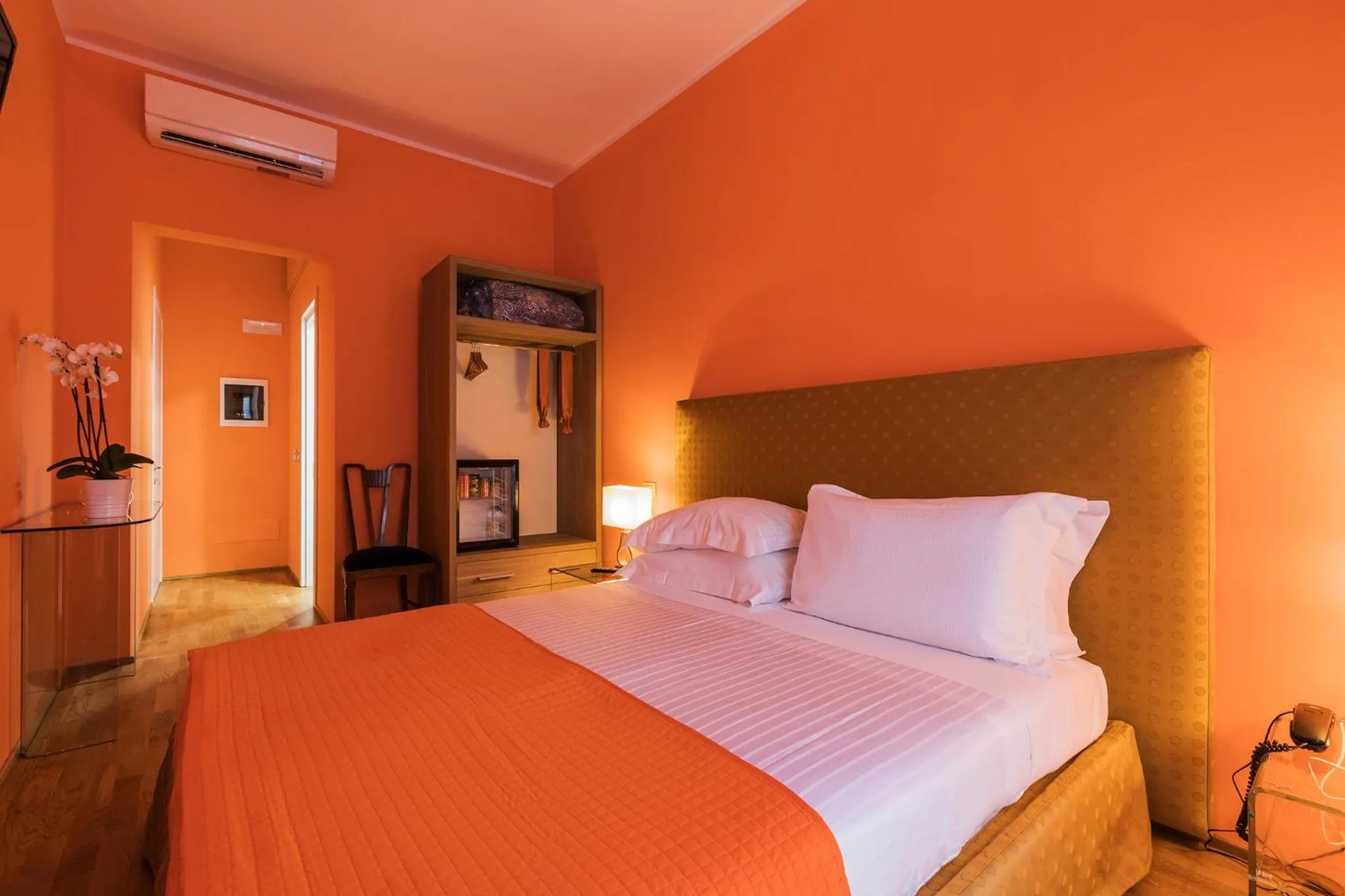 Bed in Hotel la Scala