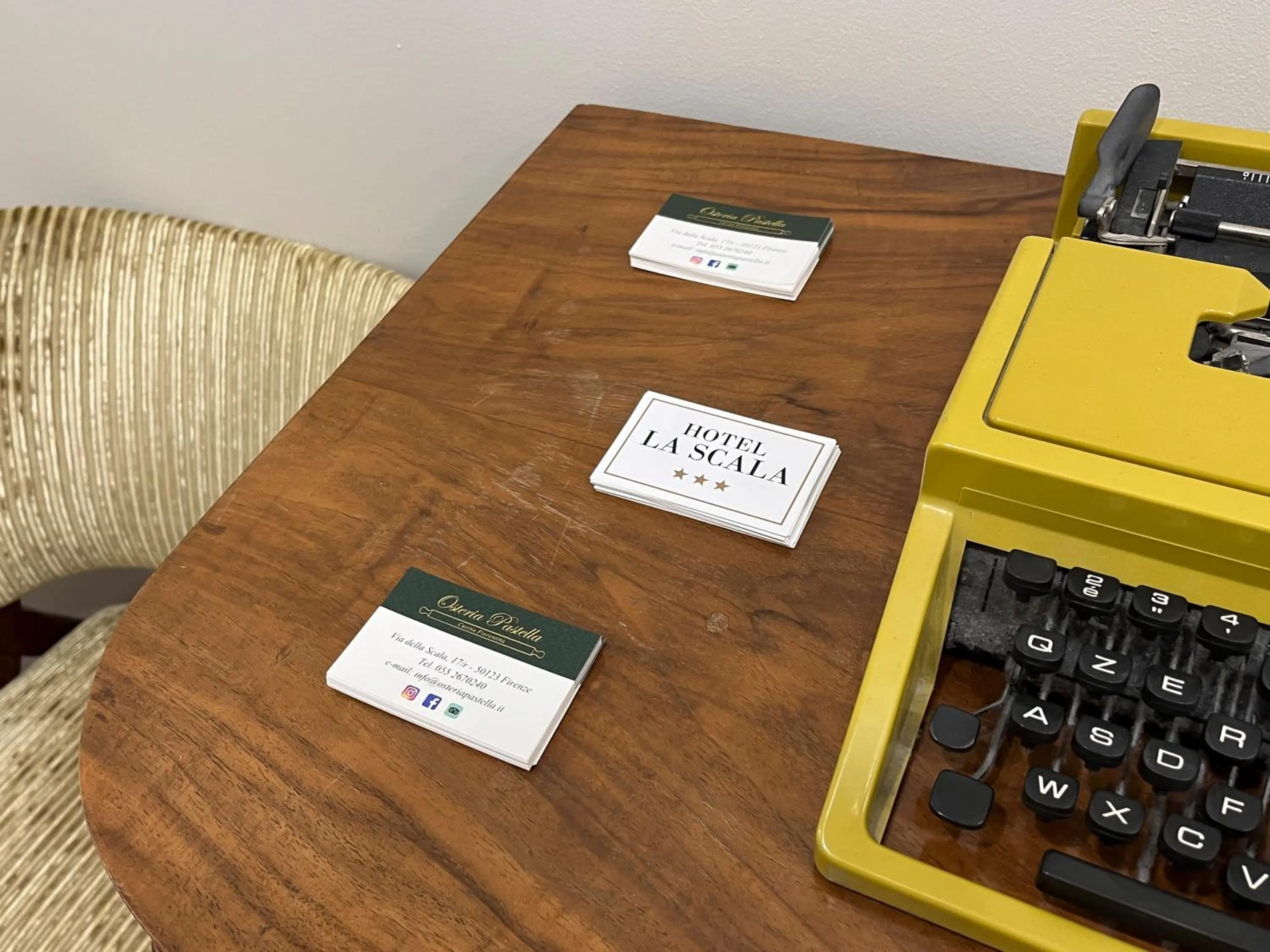 Decorative detail in Hotel la Scala