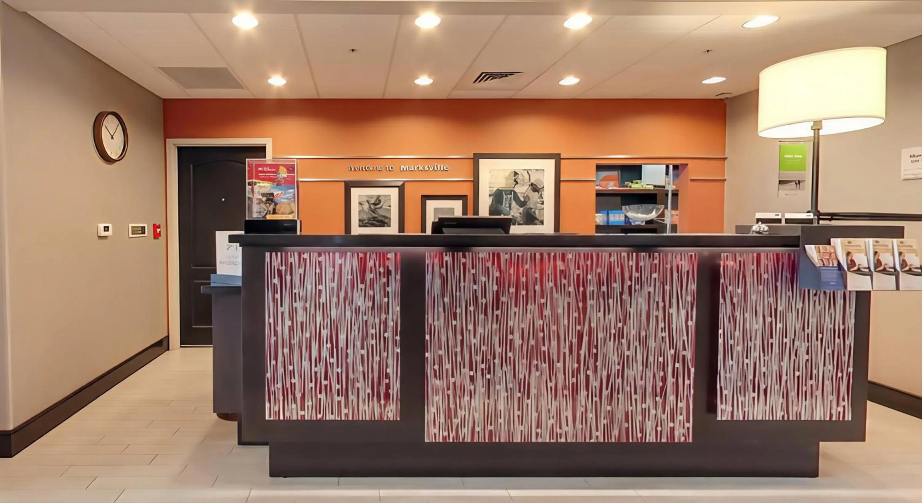 Lobby or reception in Hampton Inn and Suites Marksville