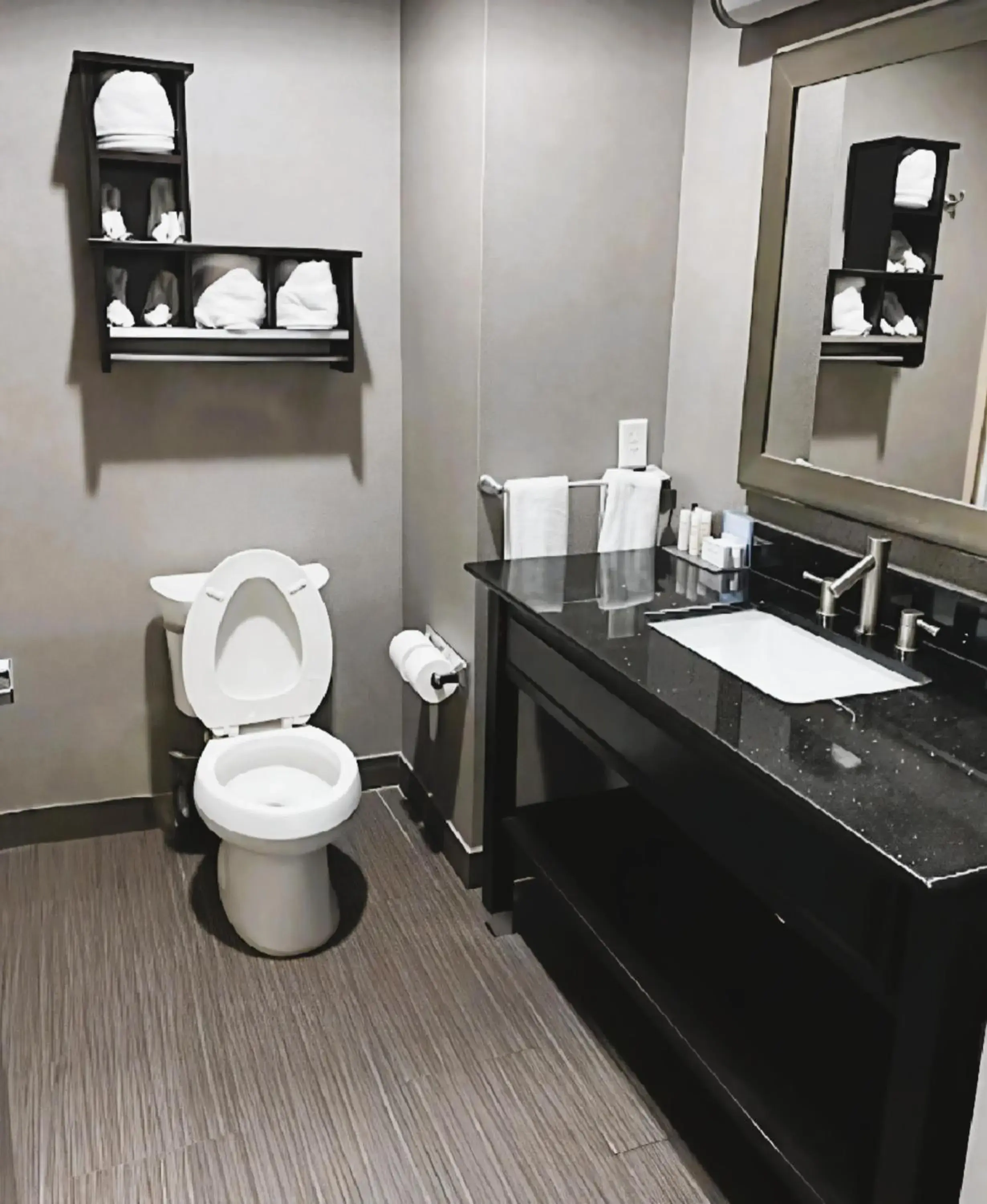 Bathroom in Hampton Inn and Suites Marksville Bathroom in Hampton Inn and Suites Marksville