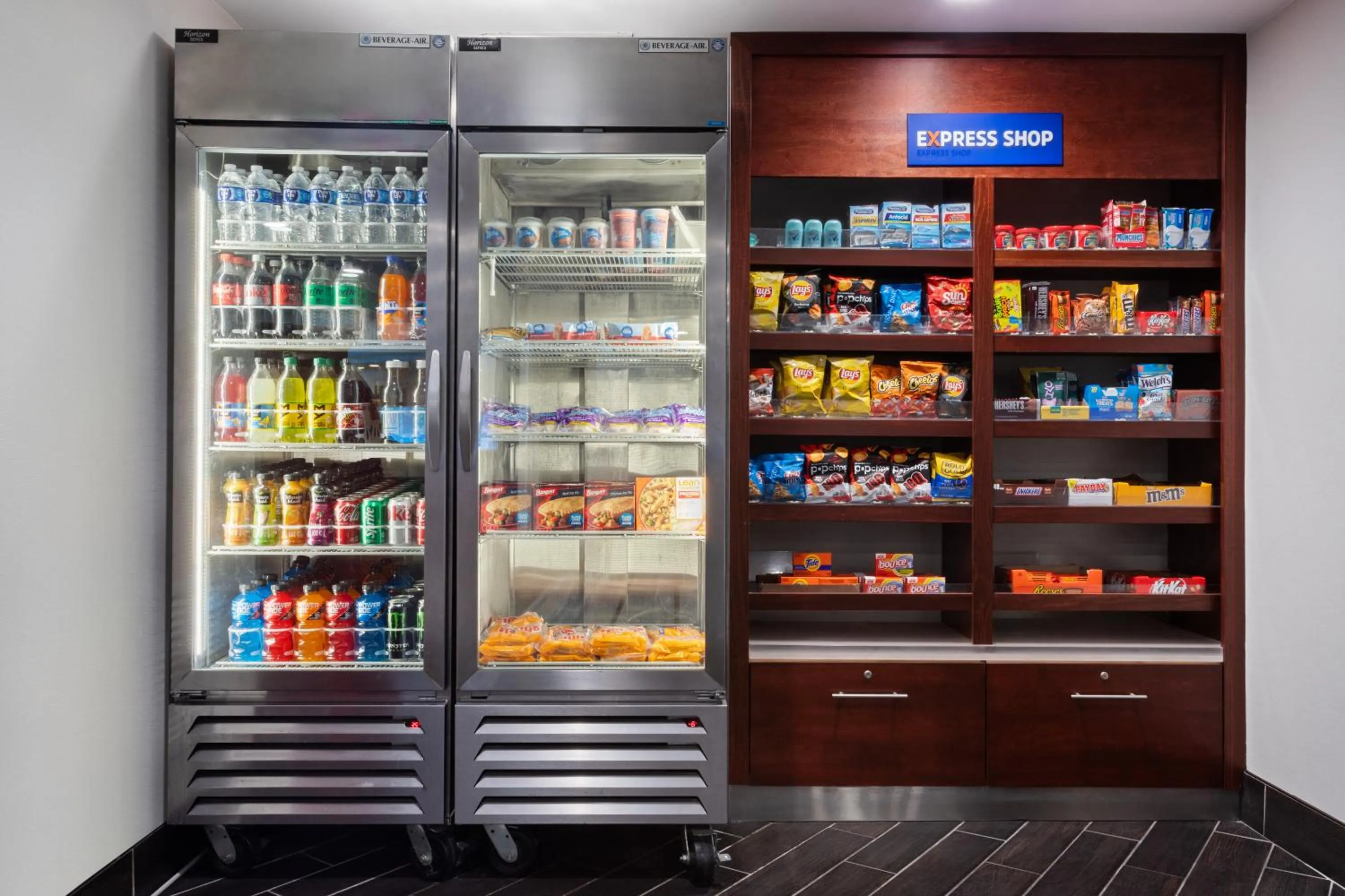 vending machine in Holiday Inn Express & Suites Cincinnati Riverfront by IHG