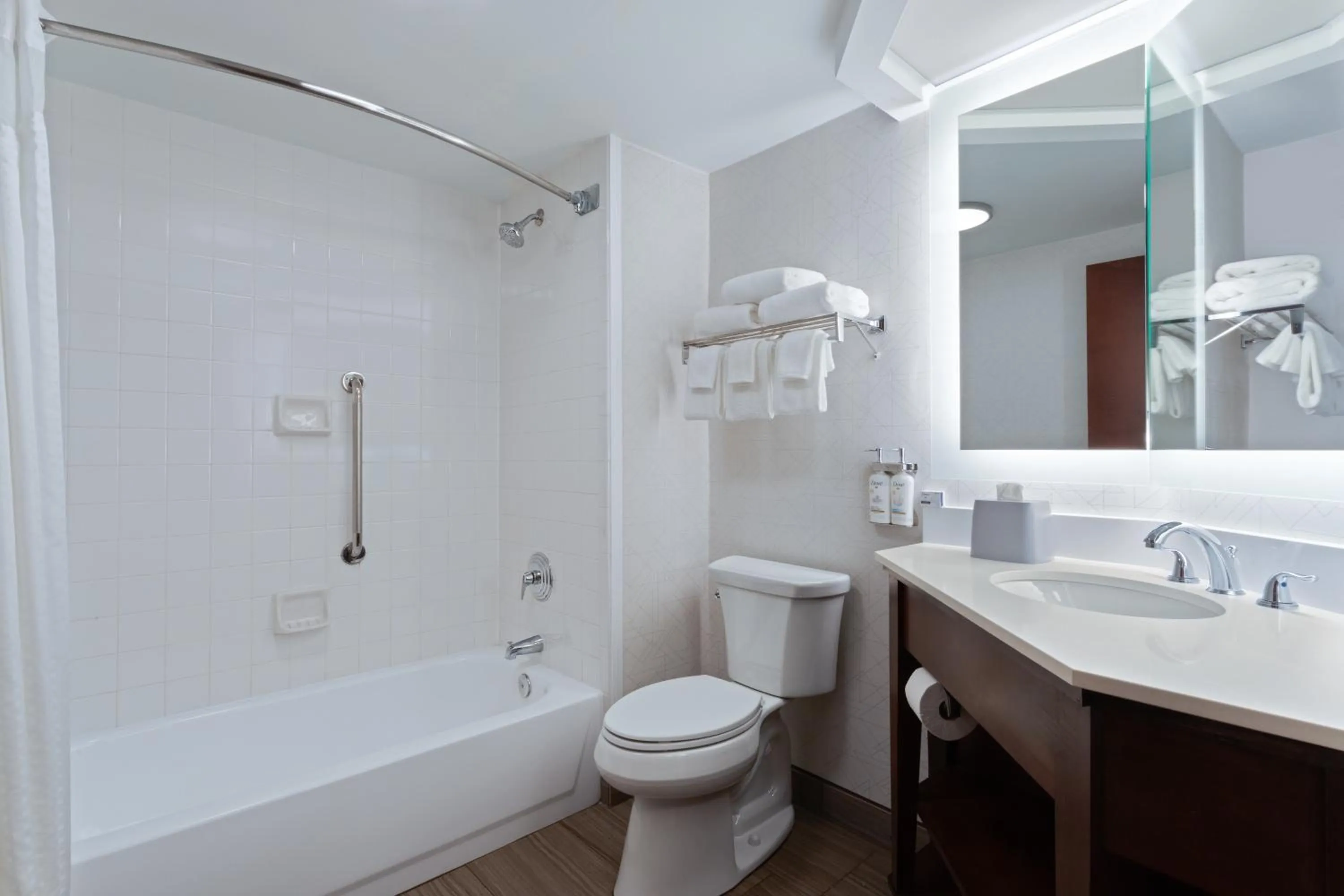 Bathroom in Holiday Inn Express & Suites Cincinnati Riverfront by IHG