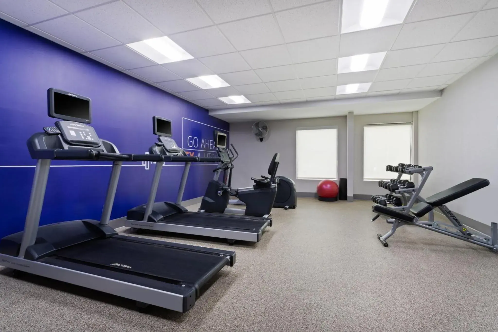 Fitness centre/facilities in Holiday Inn Express & Suites Cincinnati Riverfront by IHG Fitness centre/facilities in Holiday Inn Express & Suites Cincinnati Riverfront by IHG
