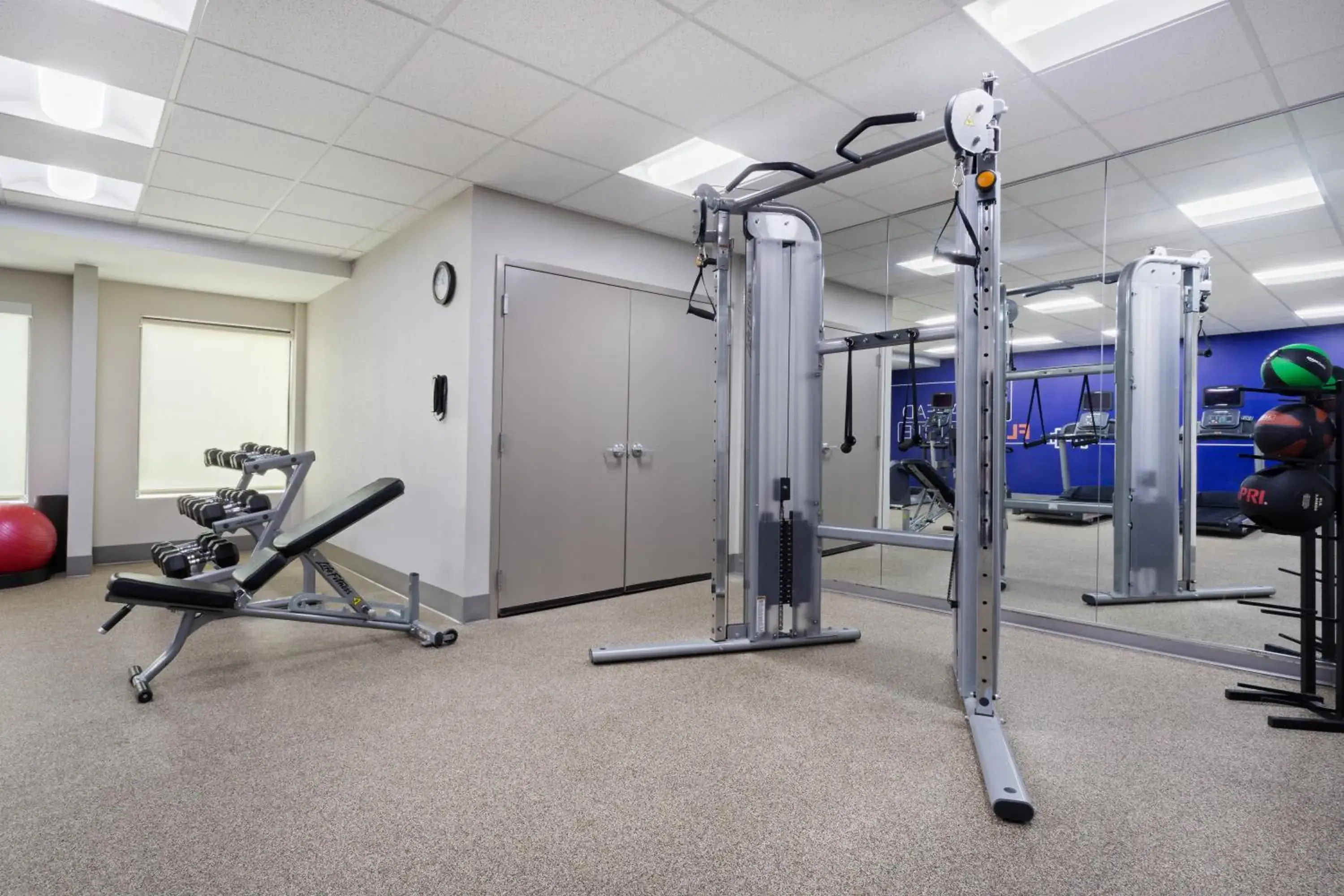 Fitness centre/facilities in Holiday Inn Express & Suites Cincinnati Riverfront by IHG Fitness centre/facilities in Holiday Inn Express & Suites Cincinnati Riverfront by IHG