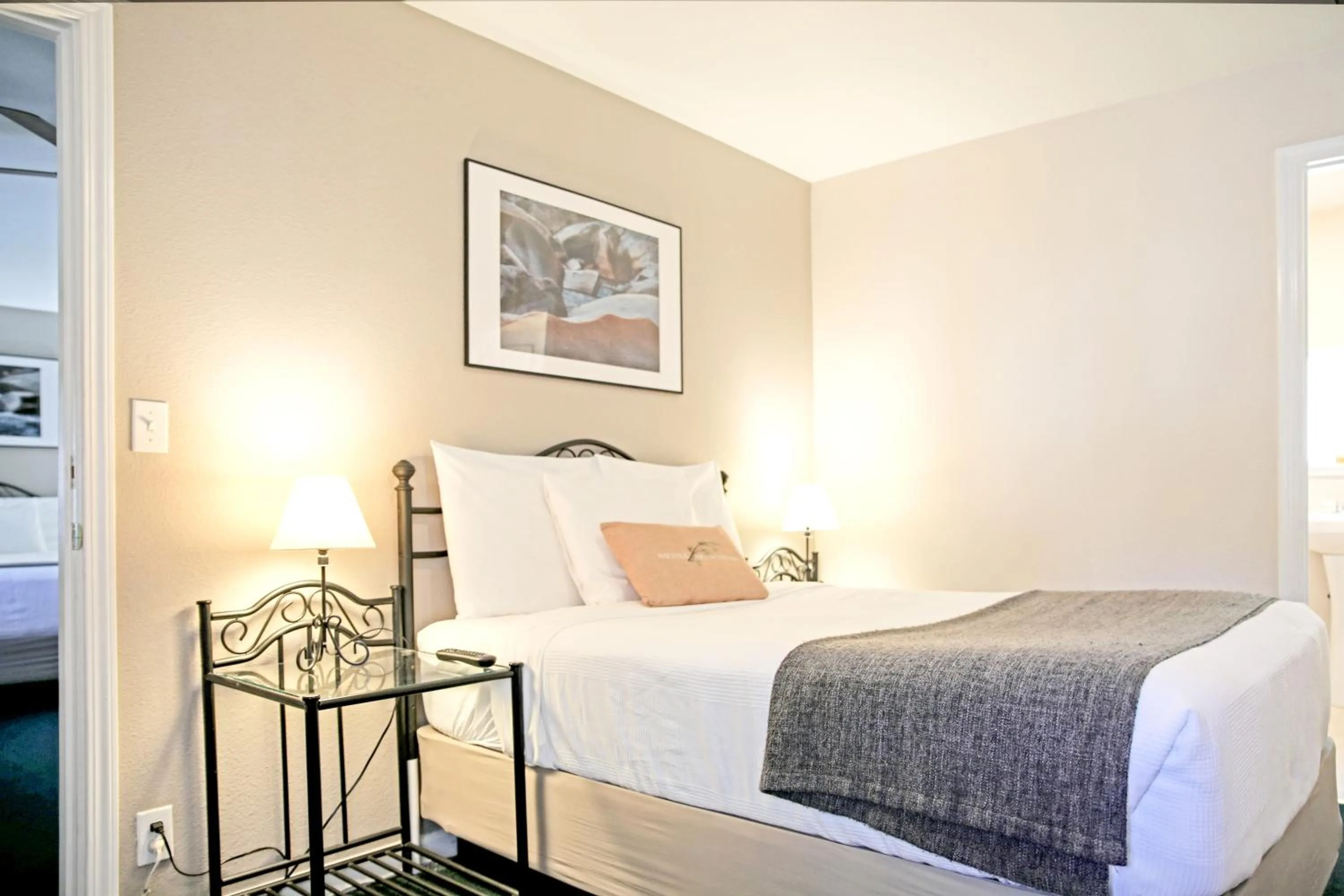 Bed in Sierra Mountain Inn