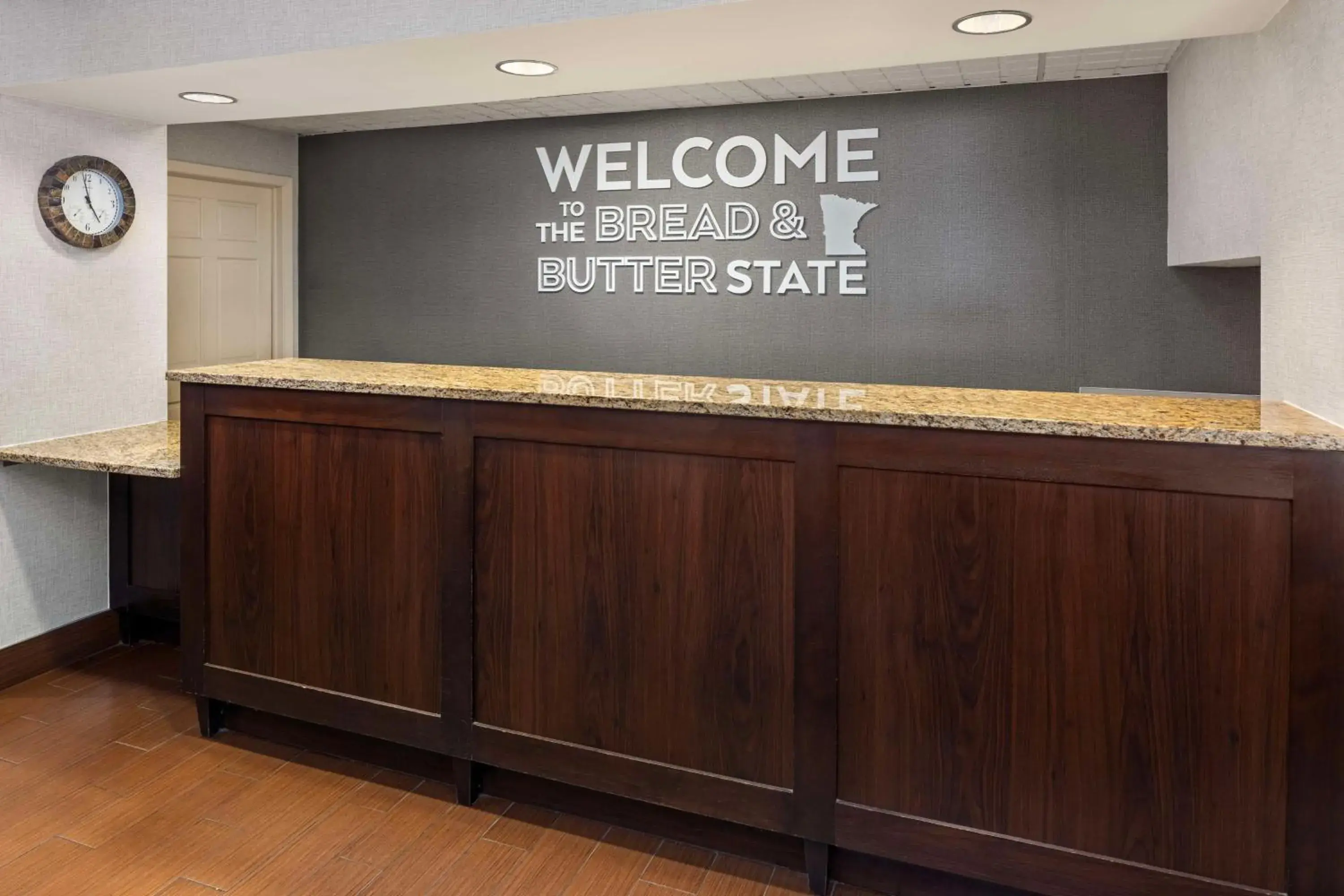 Lobby or reception in Hampton Inn Minneapolis Northwest Maple Grove Lobby or reception in Hampton Inn Minneapolis Northwest Maple Grove