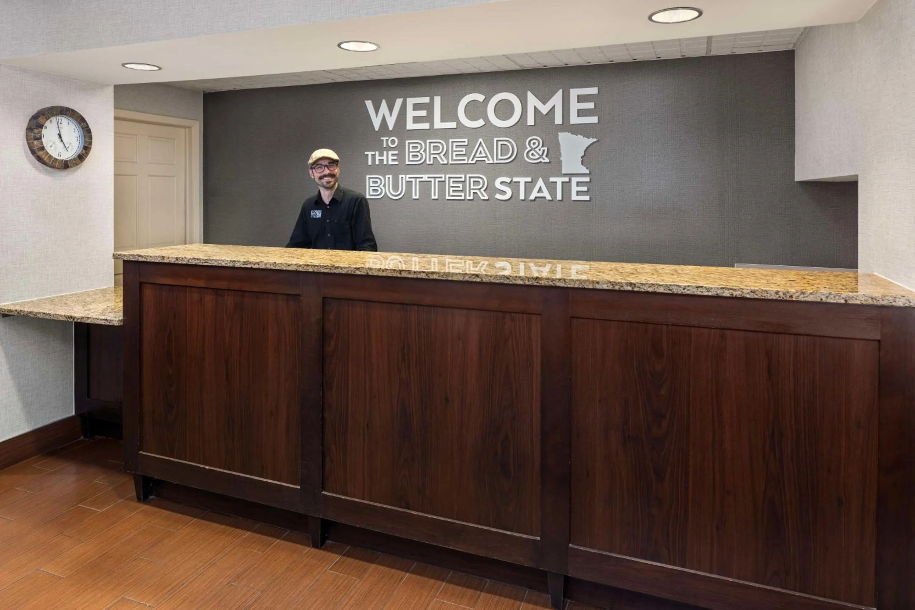 Lobby or reception in Hampton Inn Minneapolis Northwest Maple Grove