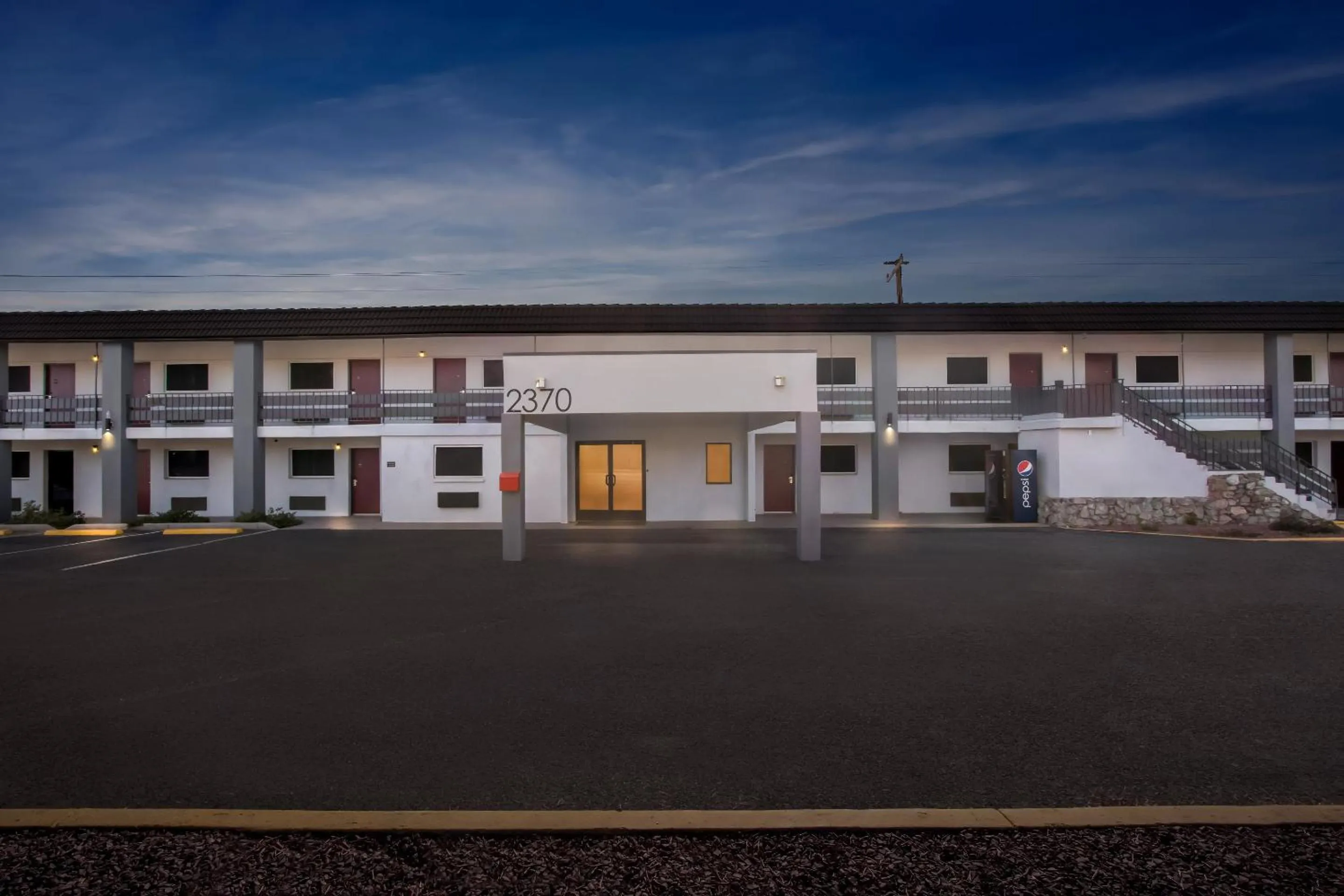 Property building in Red Roof Inn Globe - Miami, AZ