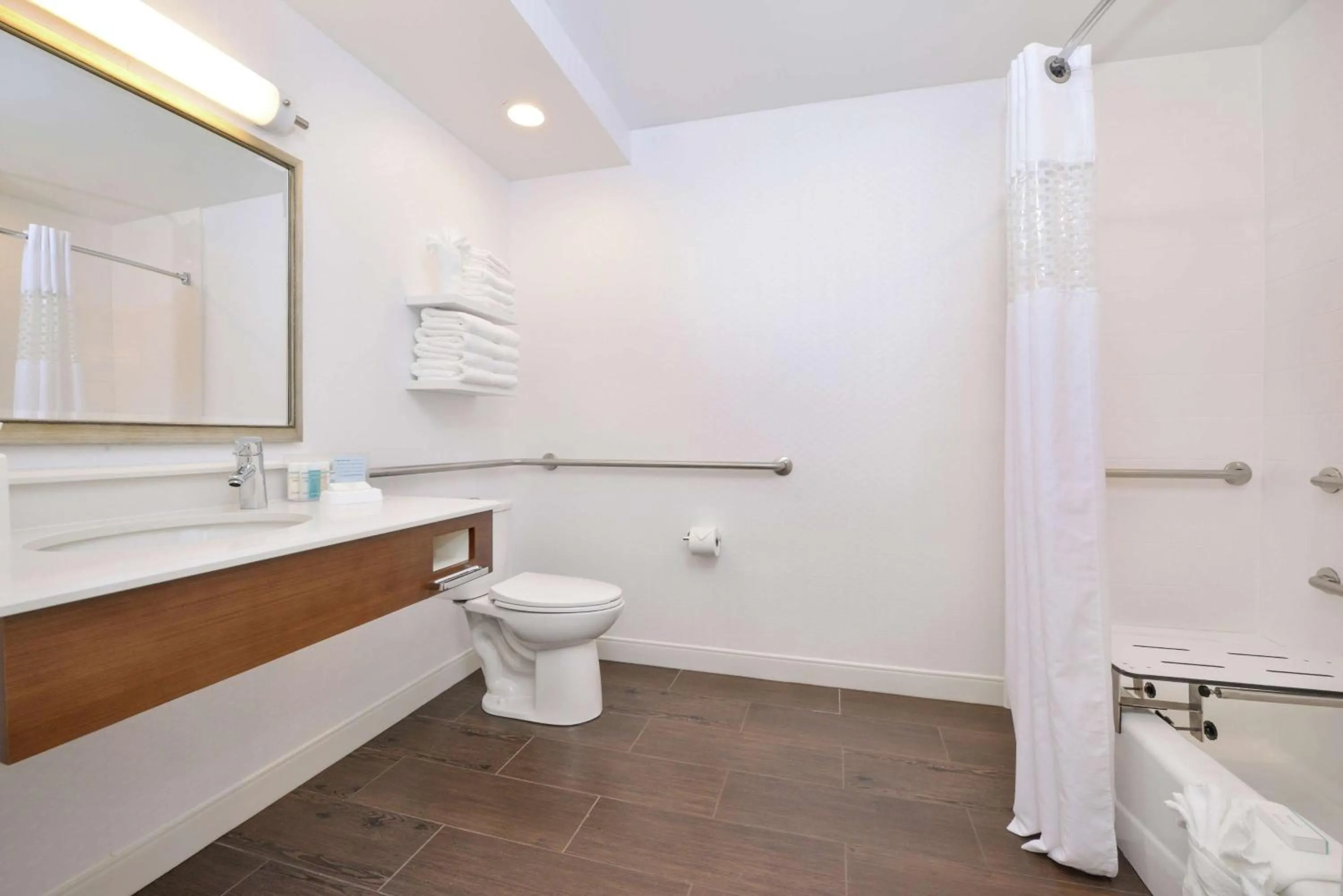 Bathroom in Hampton Inn Martinsburg