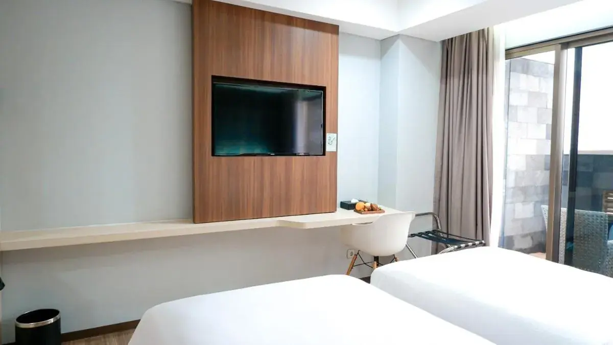 Bed in Sunrise Hotel Mojokerto Bed in Sunrise Hotel Mojokerto