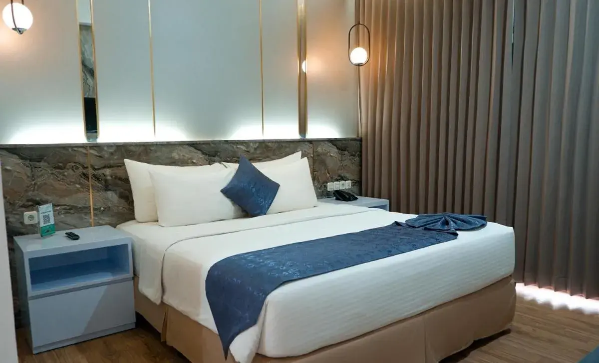 Bed in Sunrise Hotel Mojokerto Bed in Sunrise Hotel Mojokerto