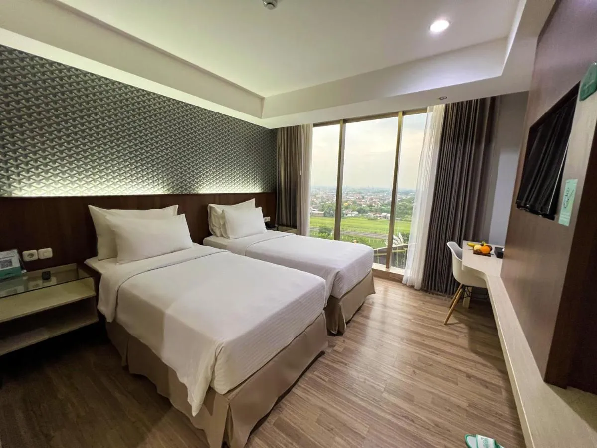 Bed in Hotel Ayola Sunrise Mojokerto