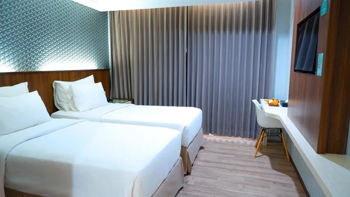 Bed in Hotel Ayola Sunrise Mojokerto