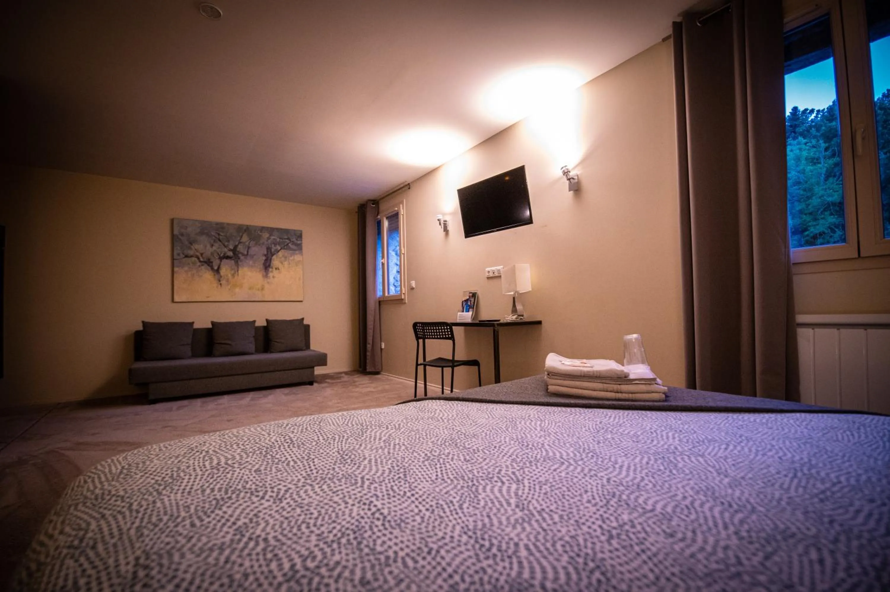 Bed in L'Oustaou