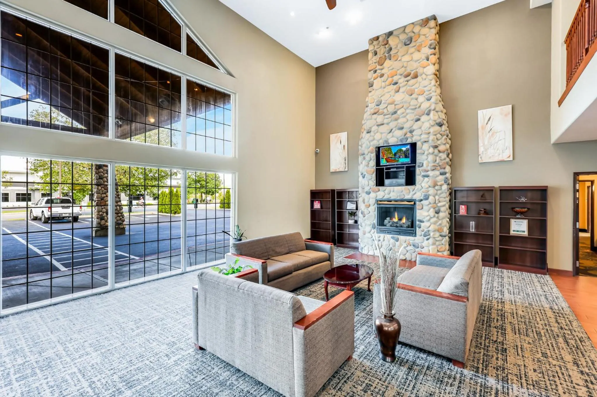 Lobby or reception in Quality Inn & Suites of Liberty Lake
