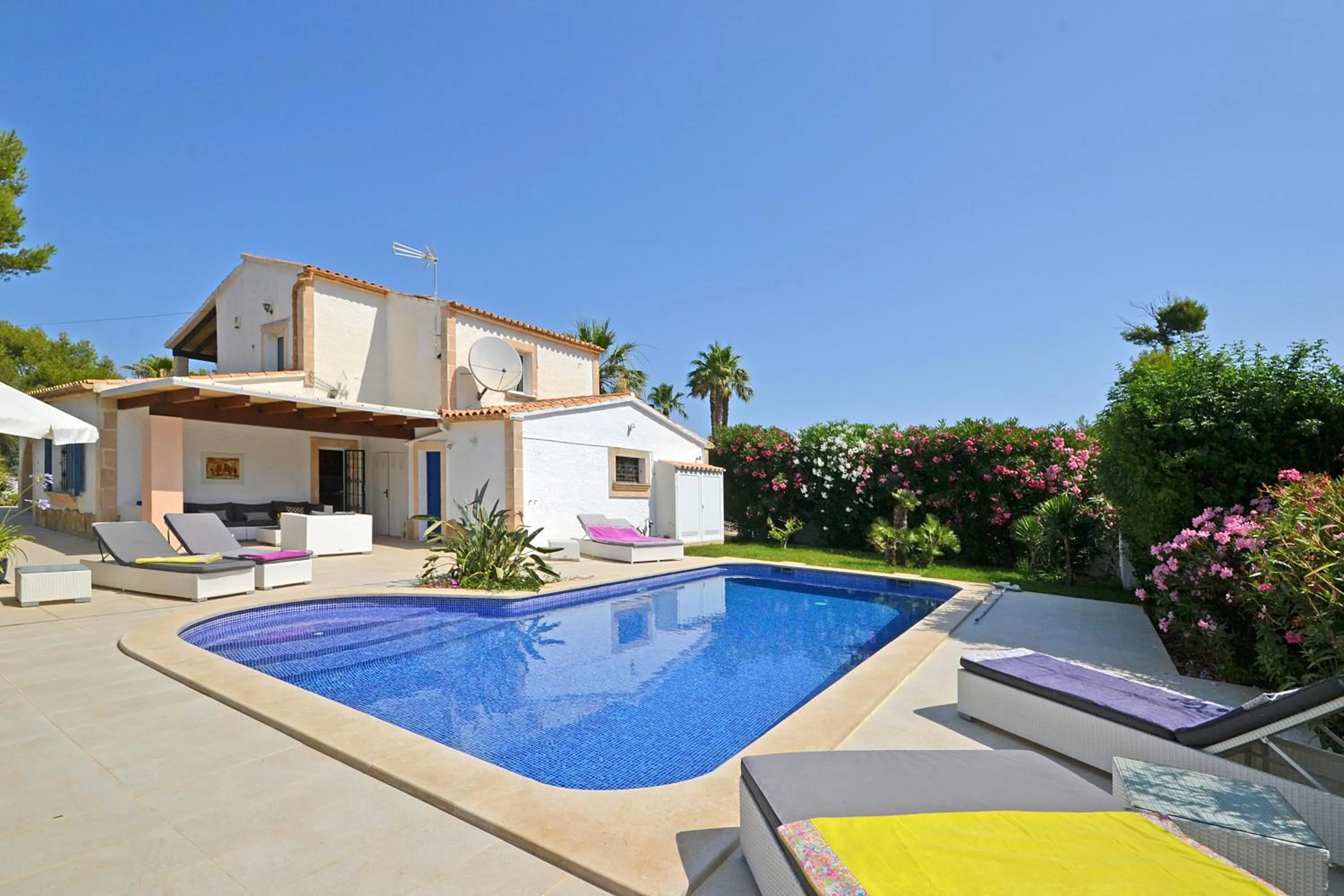 Swimming pool in Villa Odette