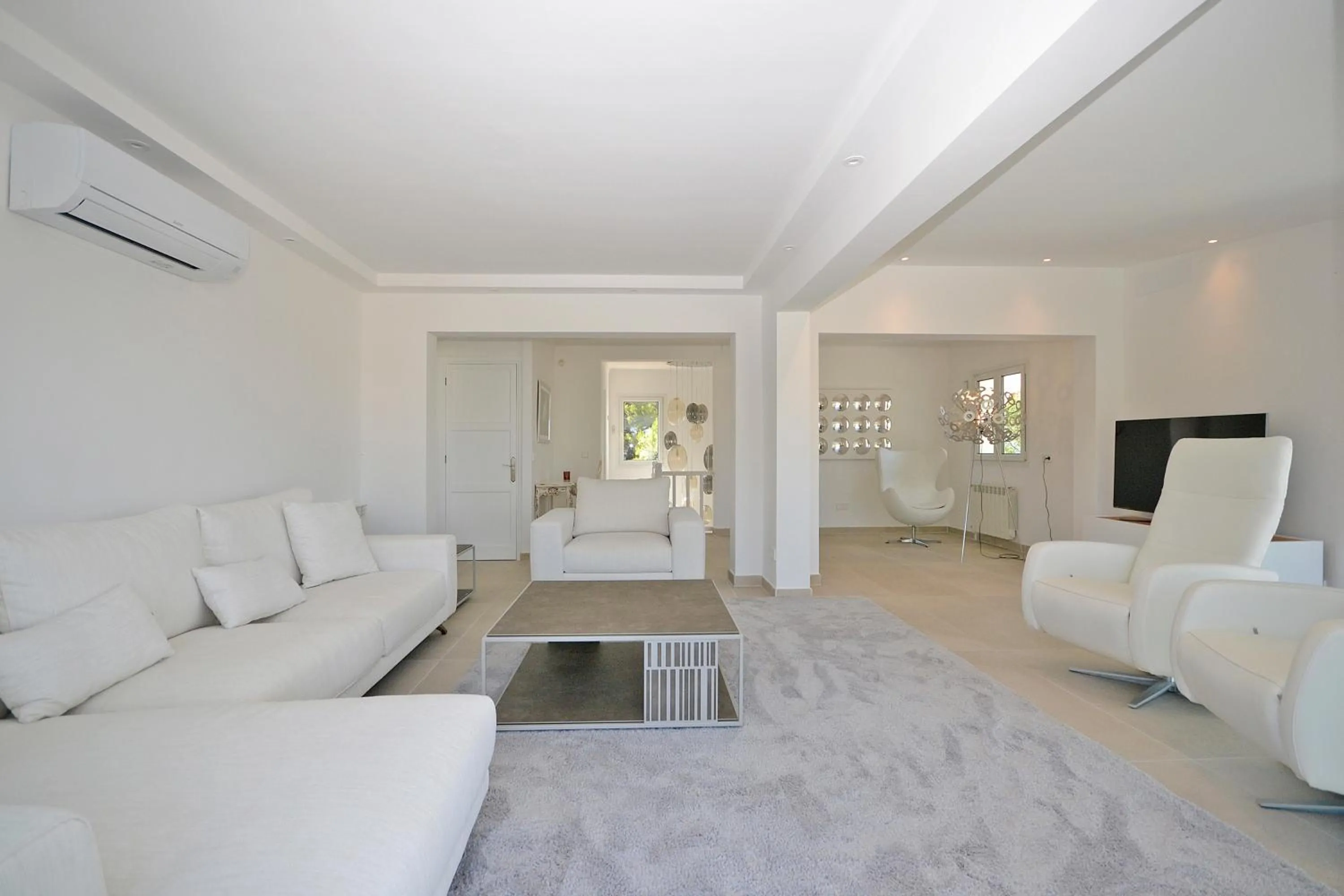 Living room in Villa Odette