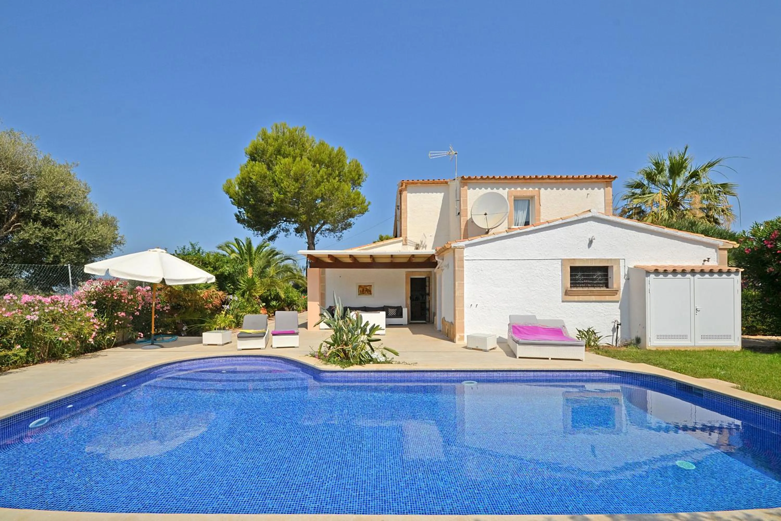 Swimming pool in Villa Odette