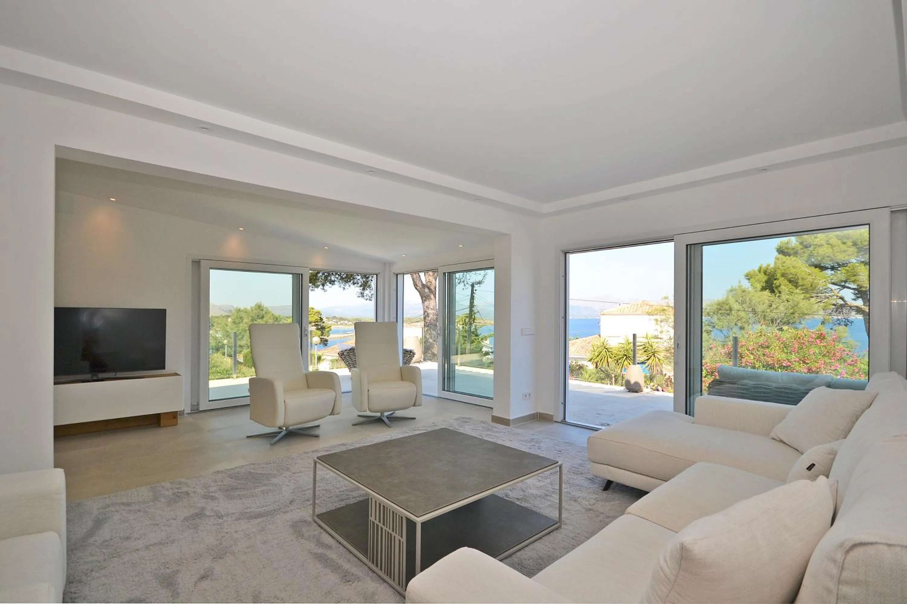 Living room in Villa Odette