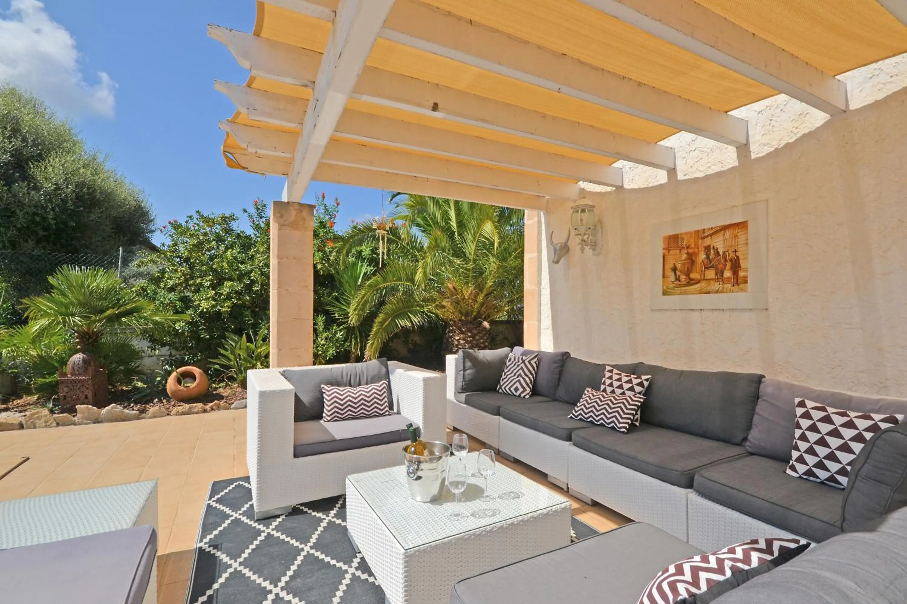 Balcony/Terrace in Villa Odette