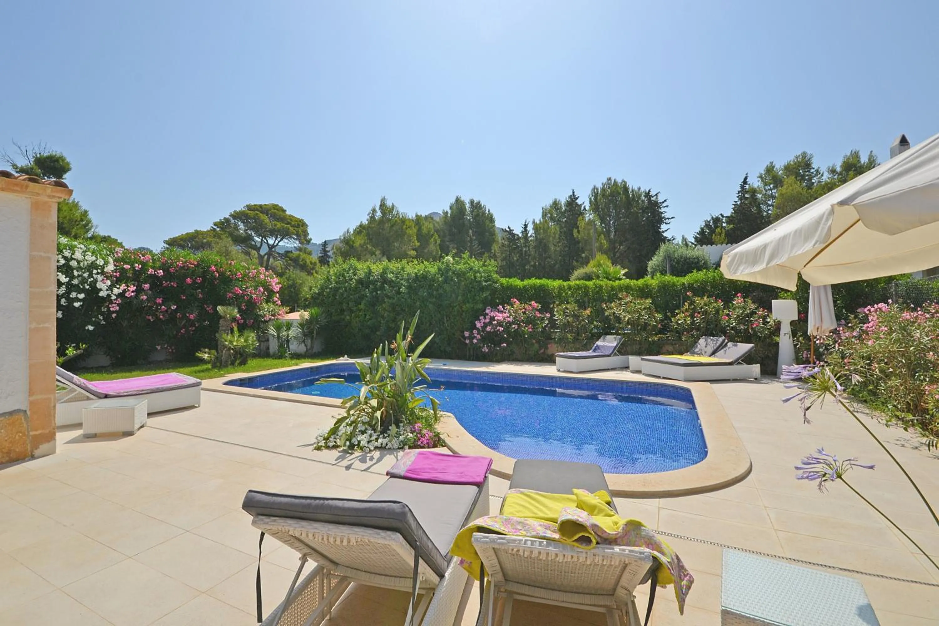 Swimming pool in Villa Odette