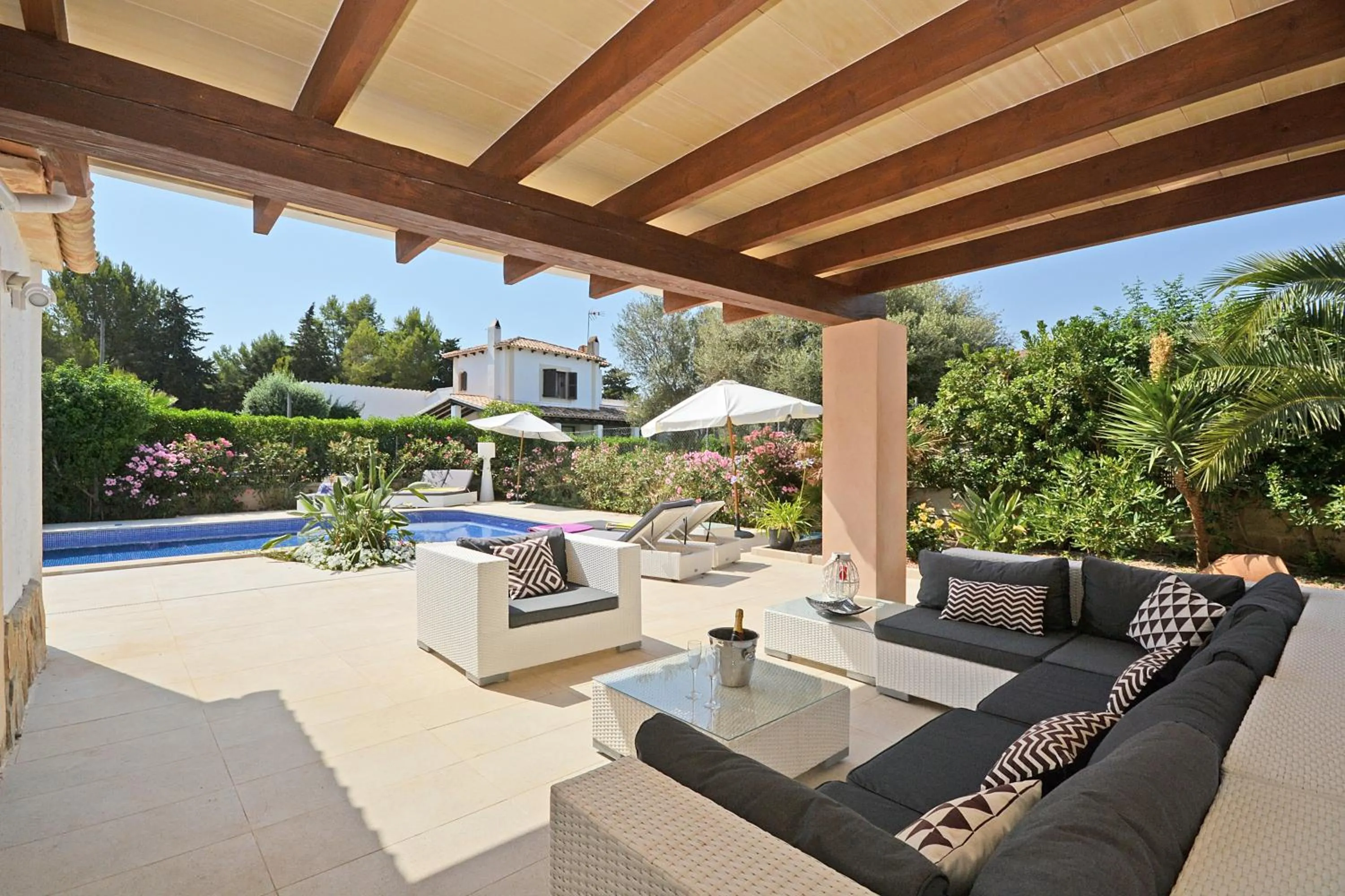 Balcony/Terrace in Villa Odette