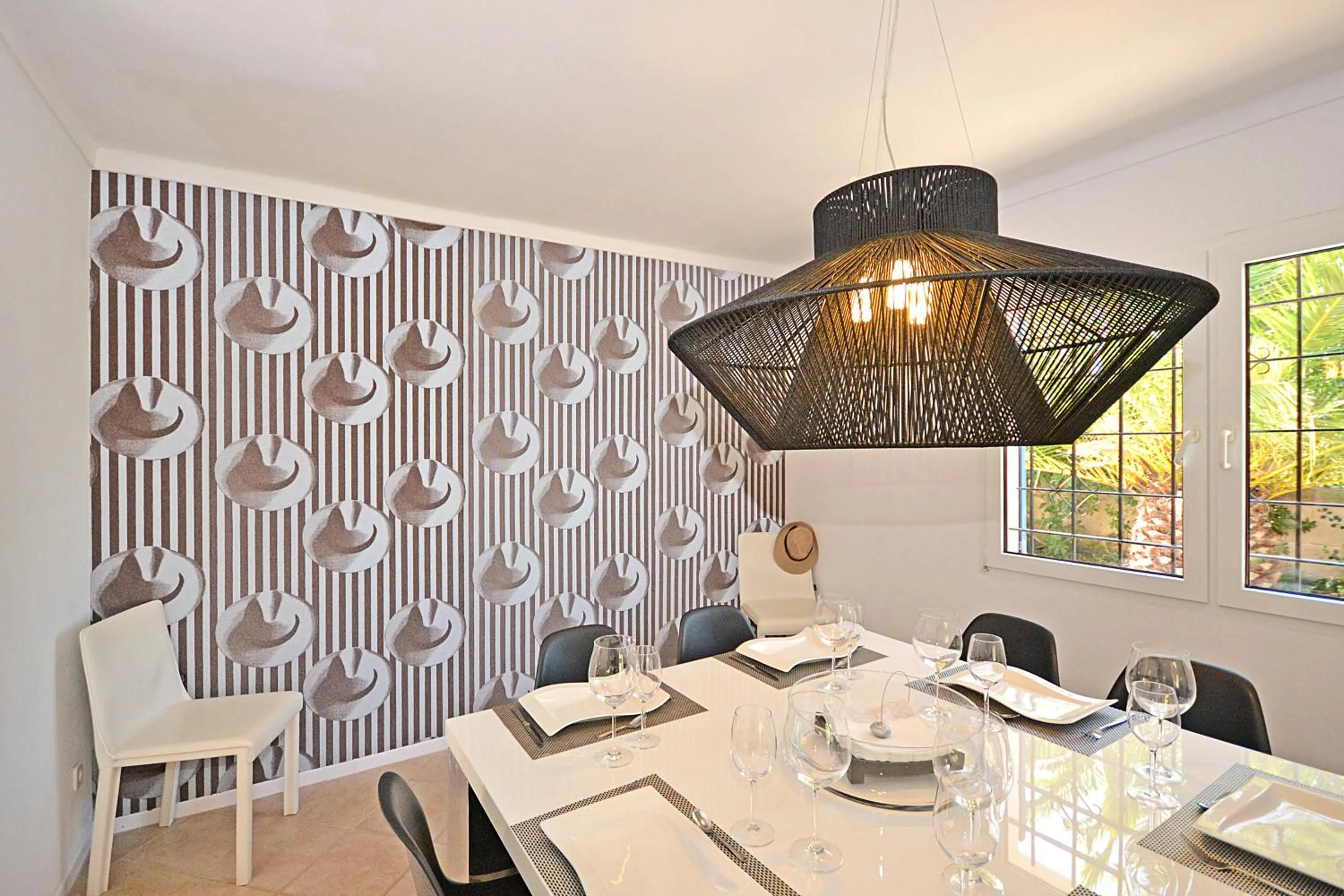 Dining area in Villa Odette