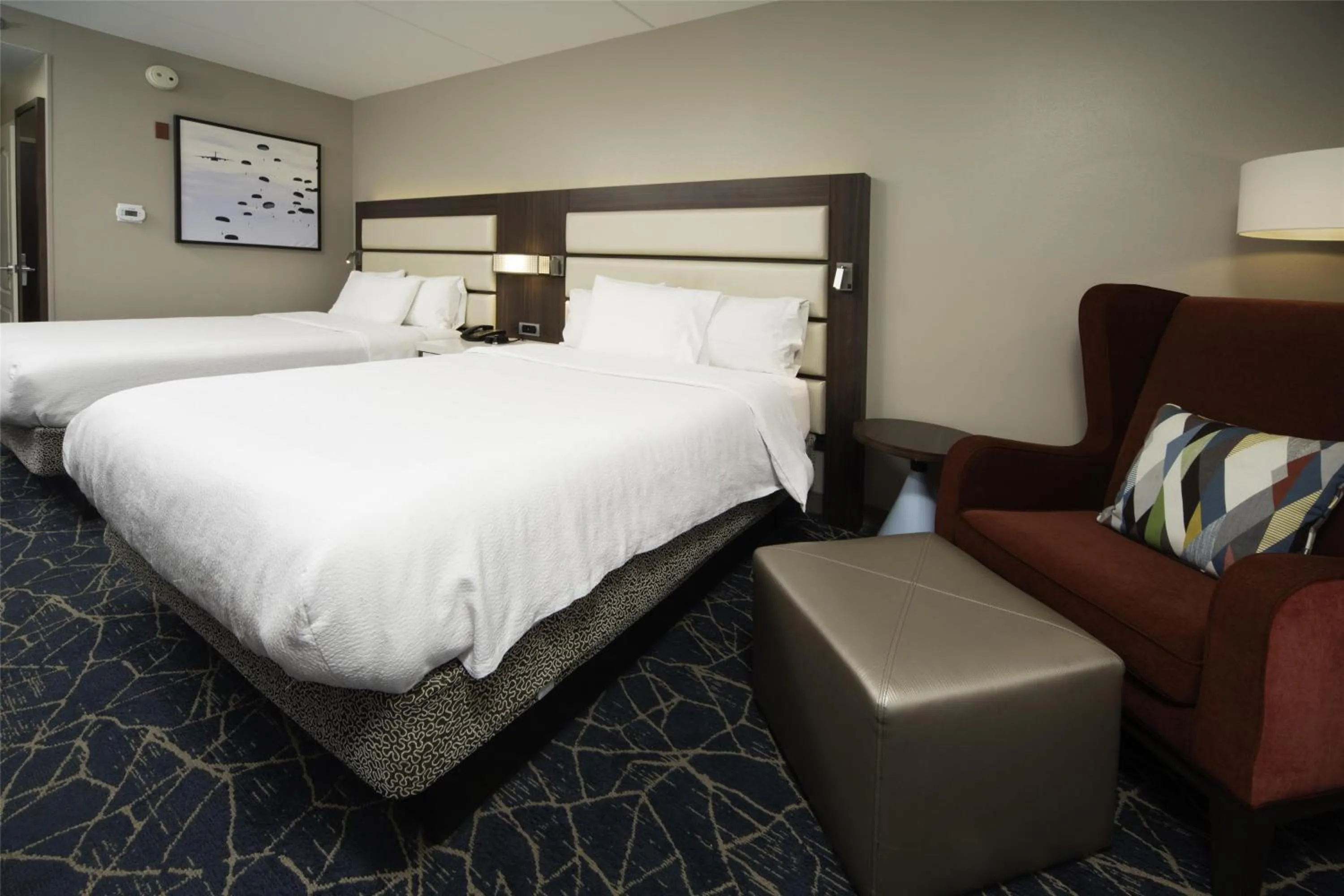 Bed in Hilton Garden Inn Fayetteville/Fort Bragg