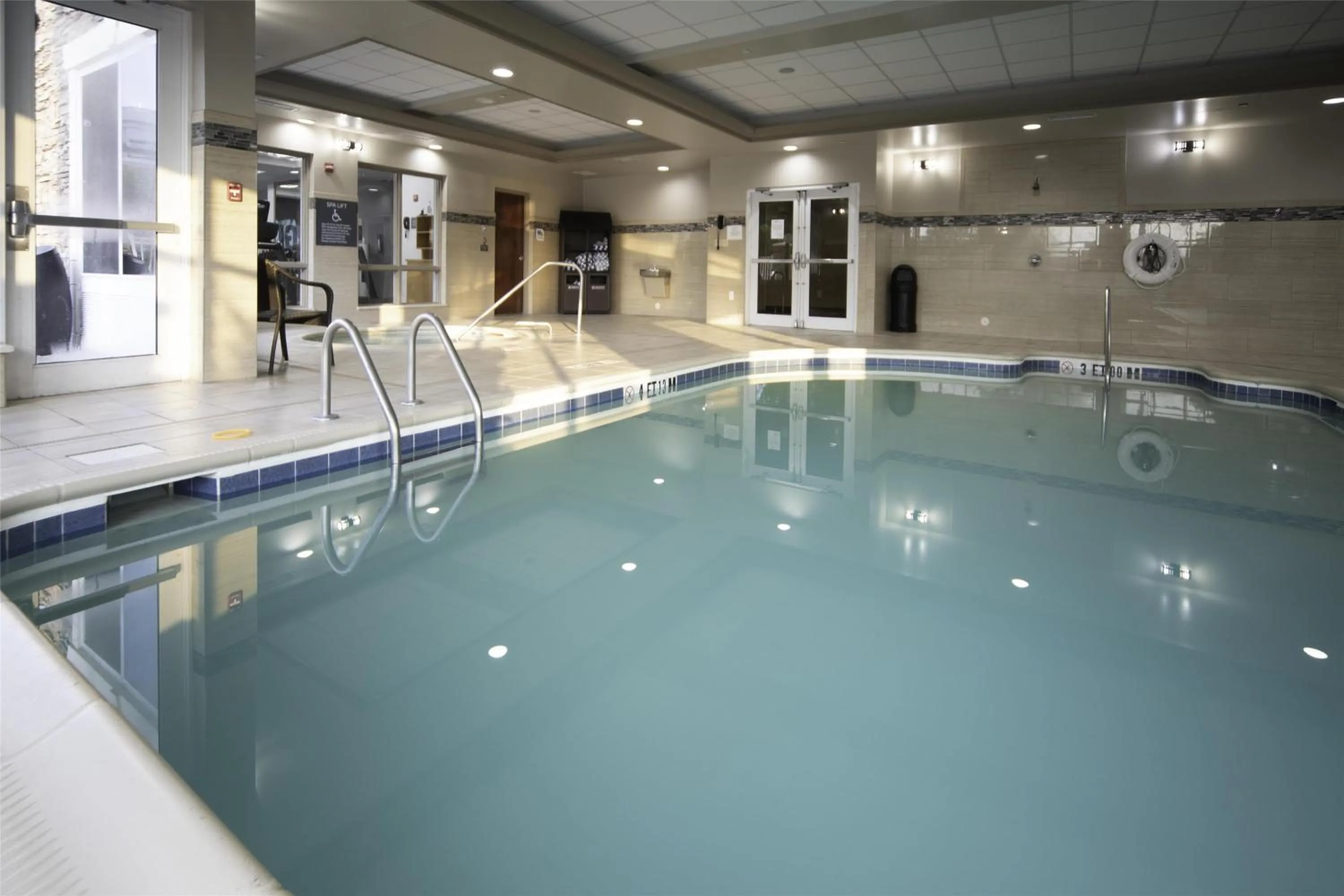 Pool view in Hilton Garden Inn Fayetteville/Fort Bragg