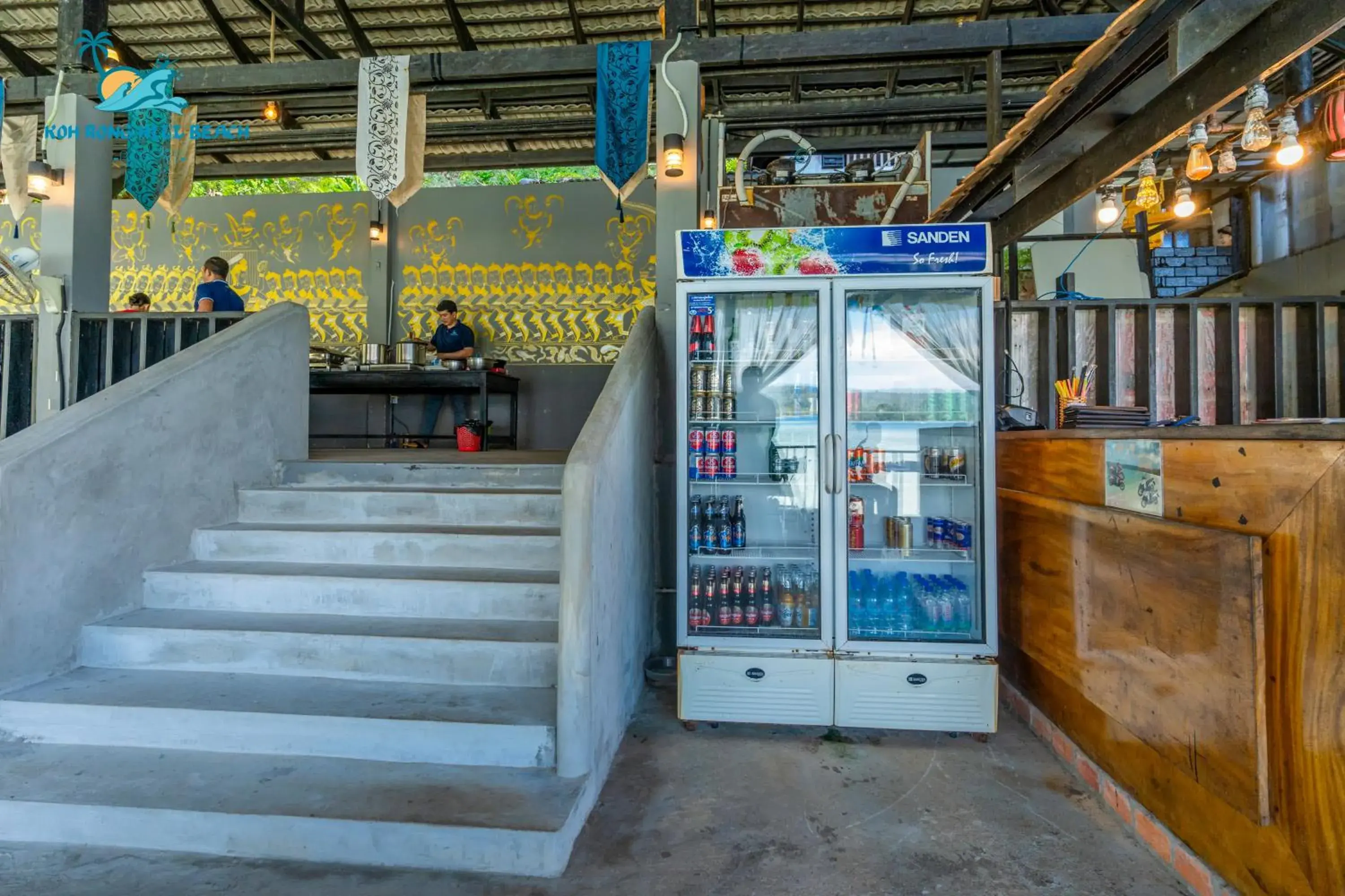 Restaurant/places to eat in Koh Rong Hill Beach Resort Restaurant/places to eat in Koh Rong Hill Beach Resort