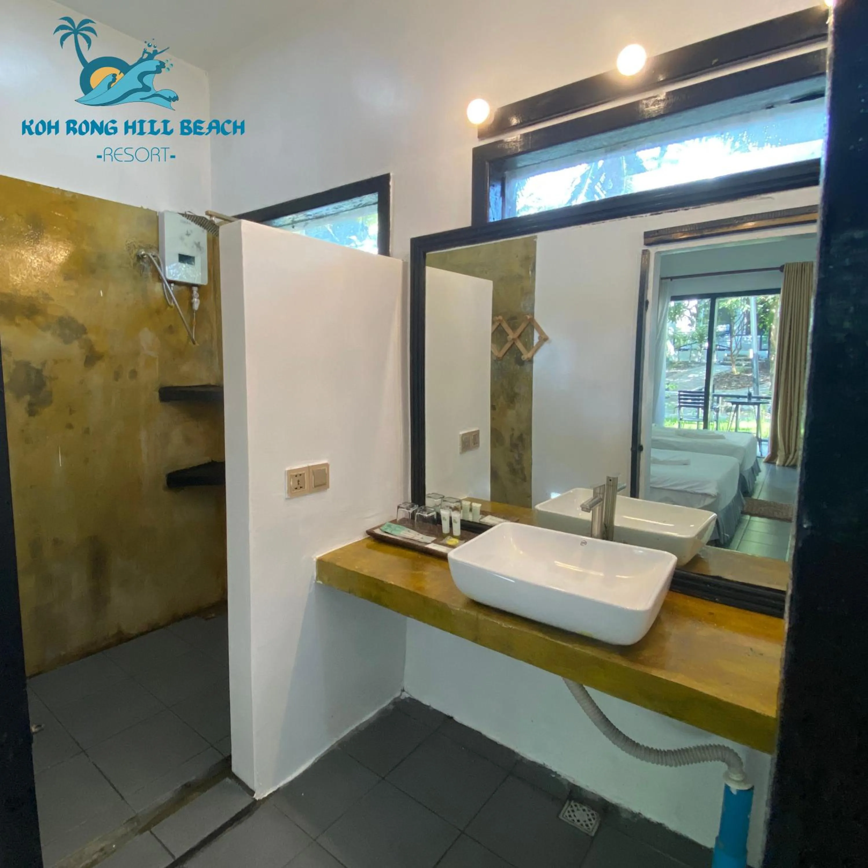 Bathroom in Koh Rong Hill Beach Resort