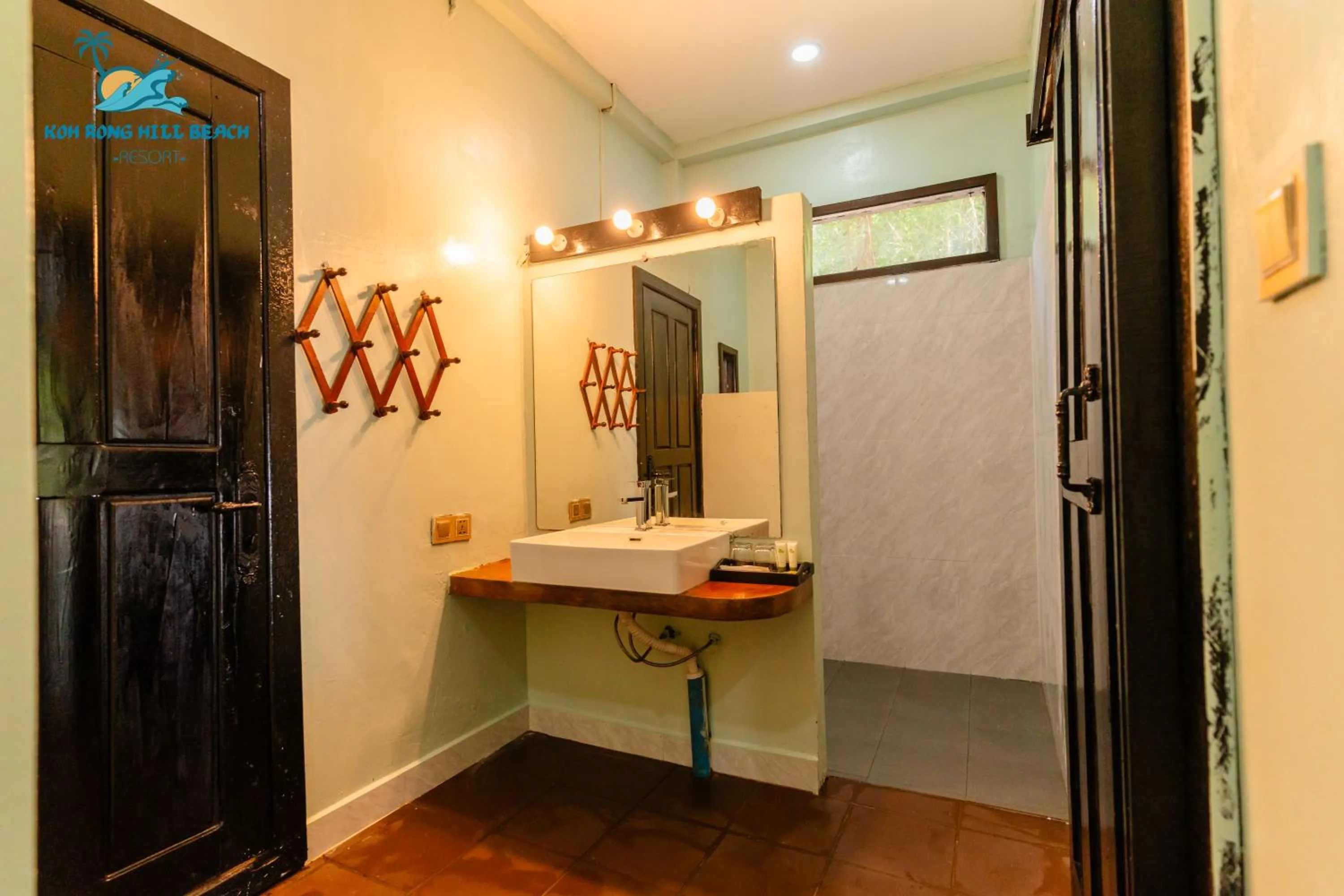 Bathroom in Koh Rong Hill Beach Resort