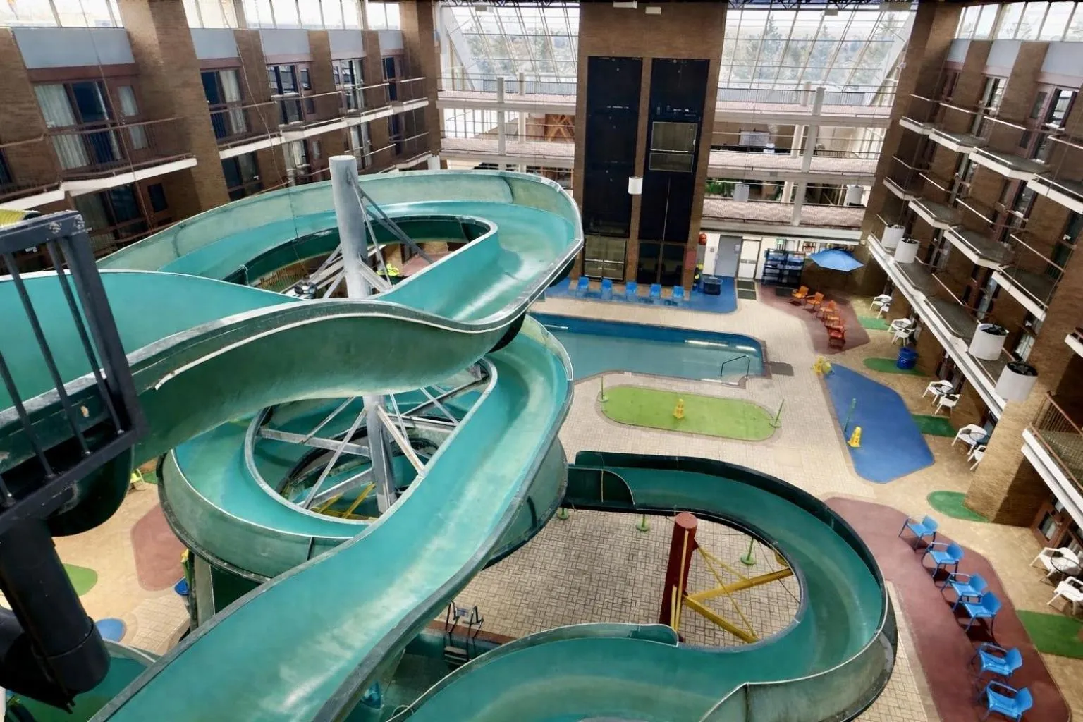 Aqua park in Medicine Hat Lodge, Trademark Collection by Wyndham