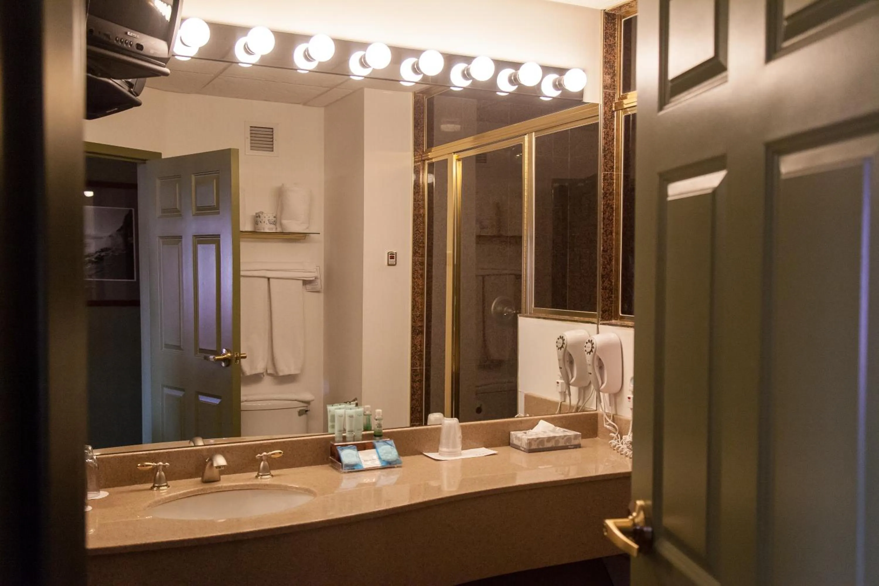 Shower in Medicine Hat Lodge, Trademark Collection by Wyndham