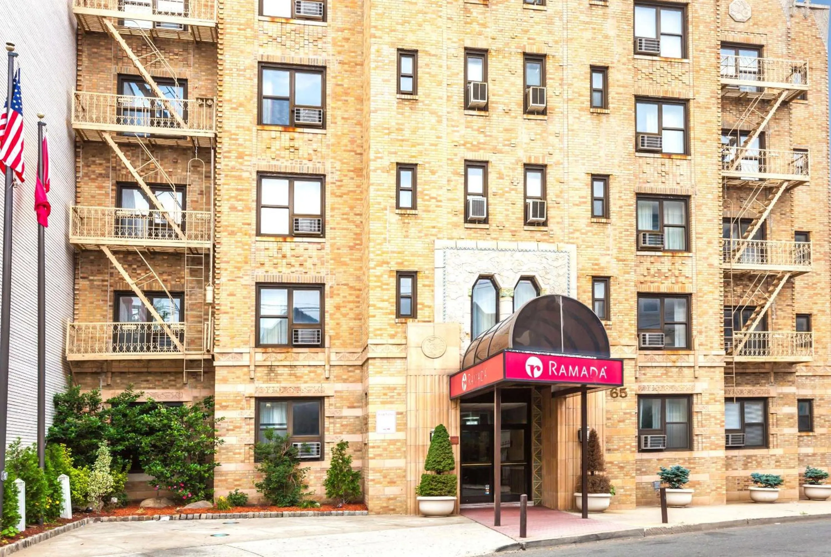 Property building in Ramada by Wyndham Jersey City