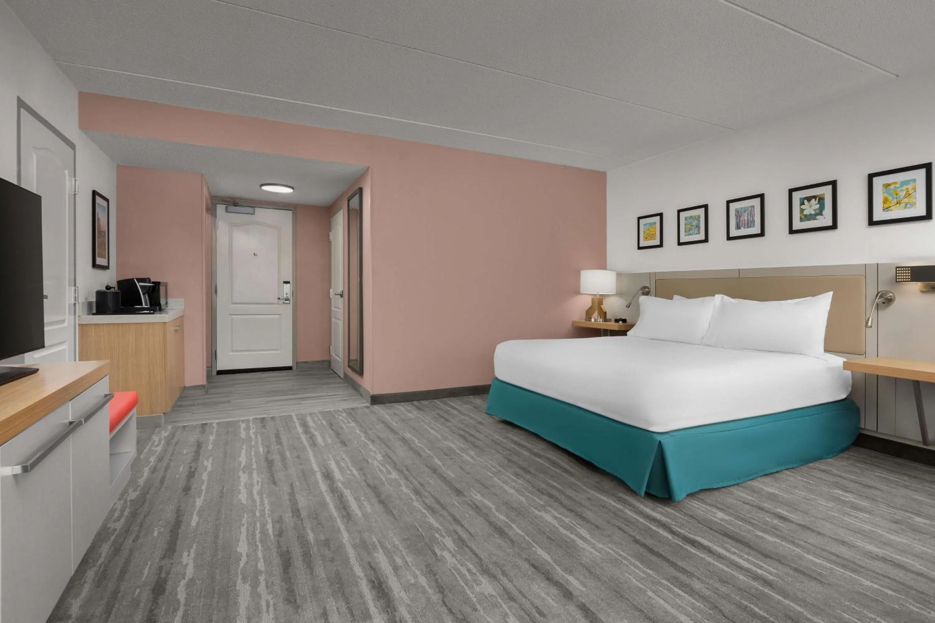 Bed in Hilton Garden Inn Greensboro