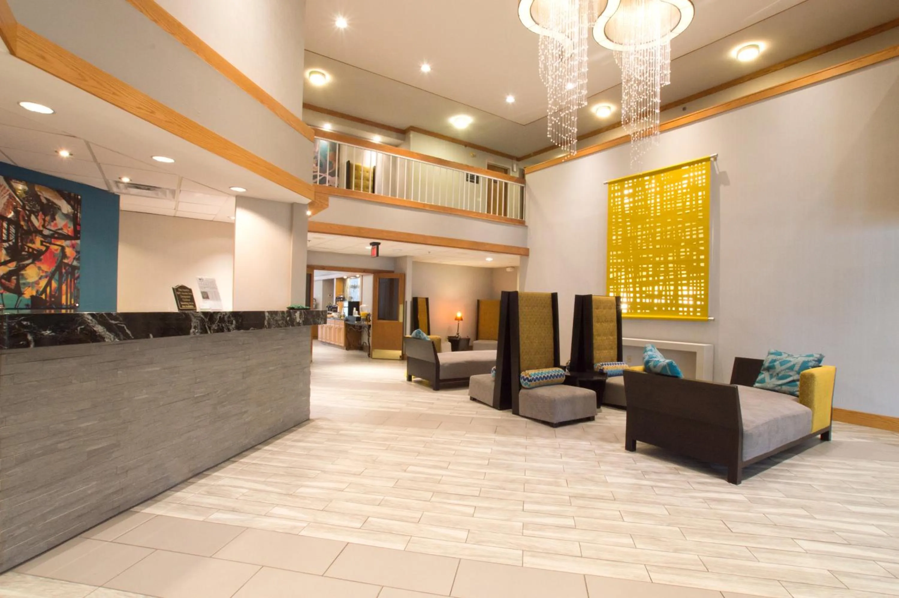 Lobby or reception in Greenstay Hotel & Suites Central